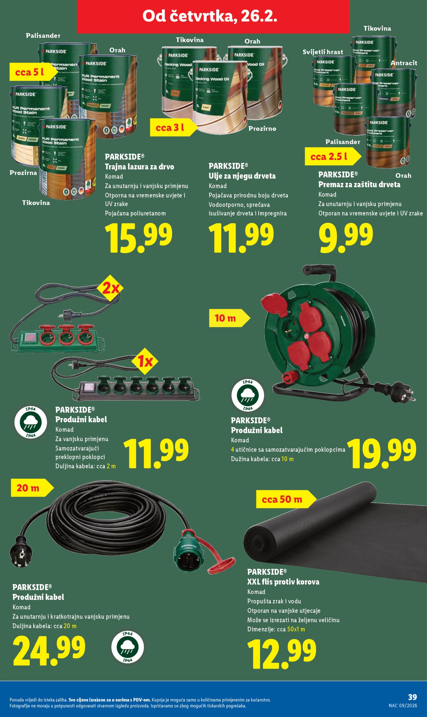 Lidl Super ponuda od ponedjeljka 23.02.-01.03.2026.