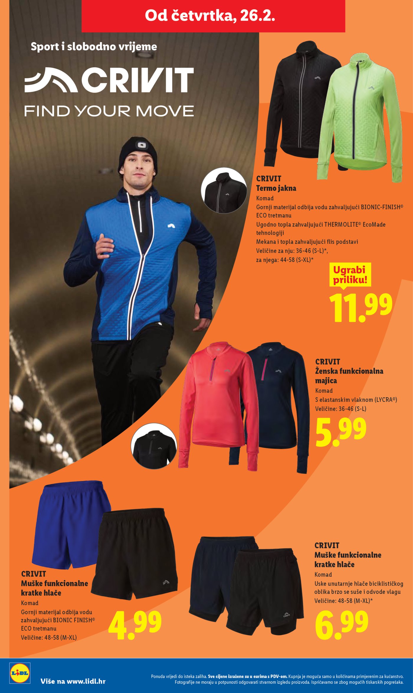 Lidl Super ponuda od ponedjeljka 23.02.-01.03.2026.