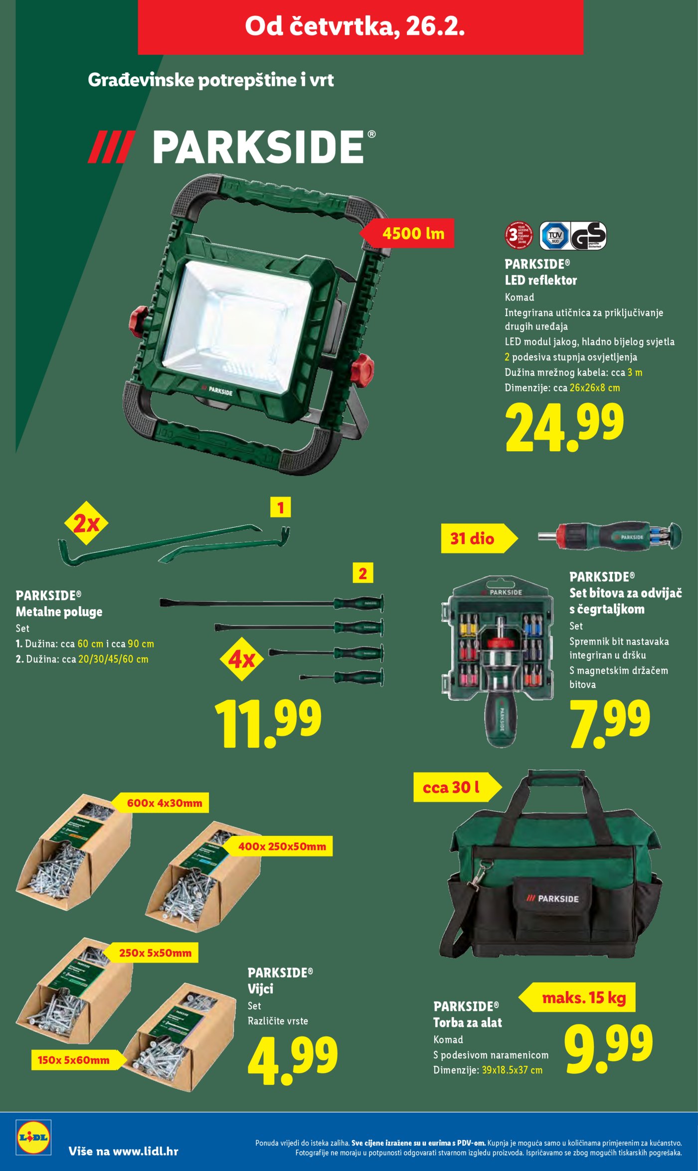 Lidl Super ponuda od ponedjeljka 23.02.-01.03.2026.