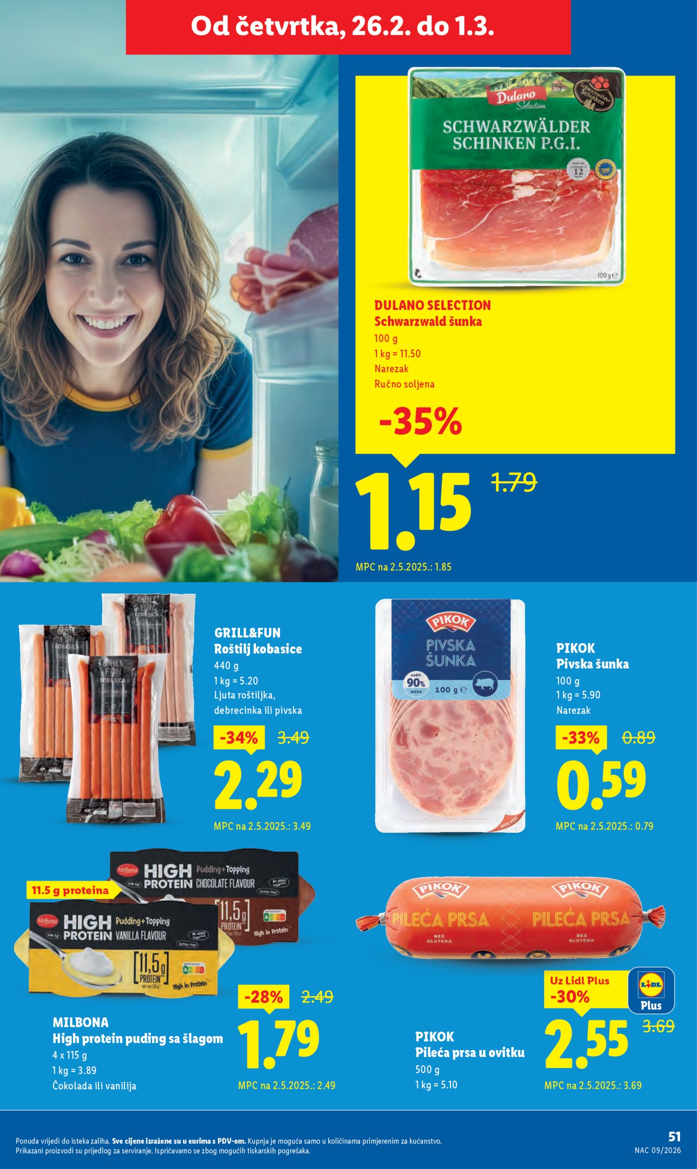 Lidl Super ponuda od ponedjeljka 23.02.-01.03.2026.