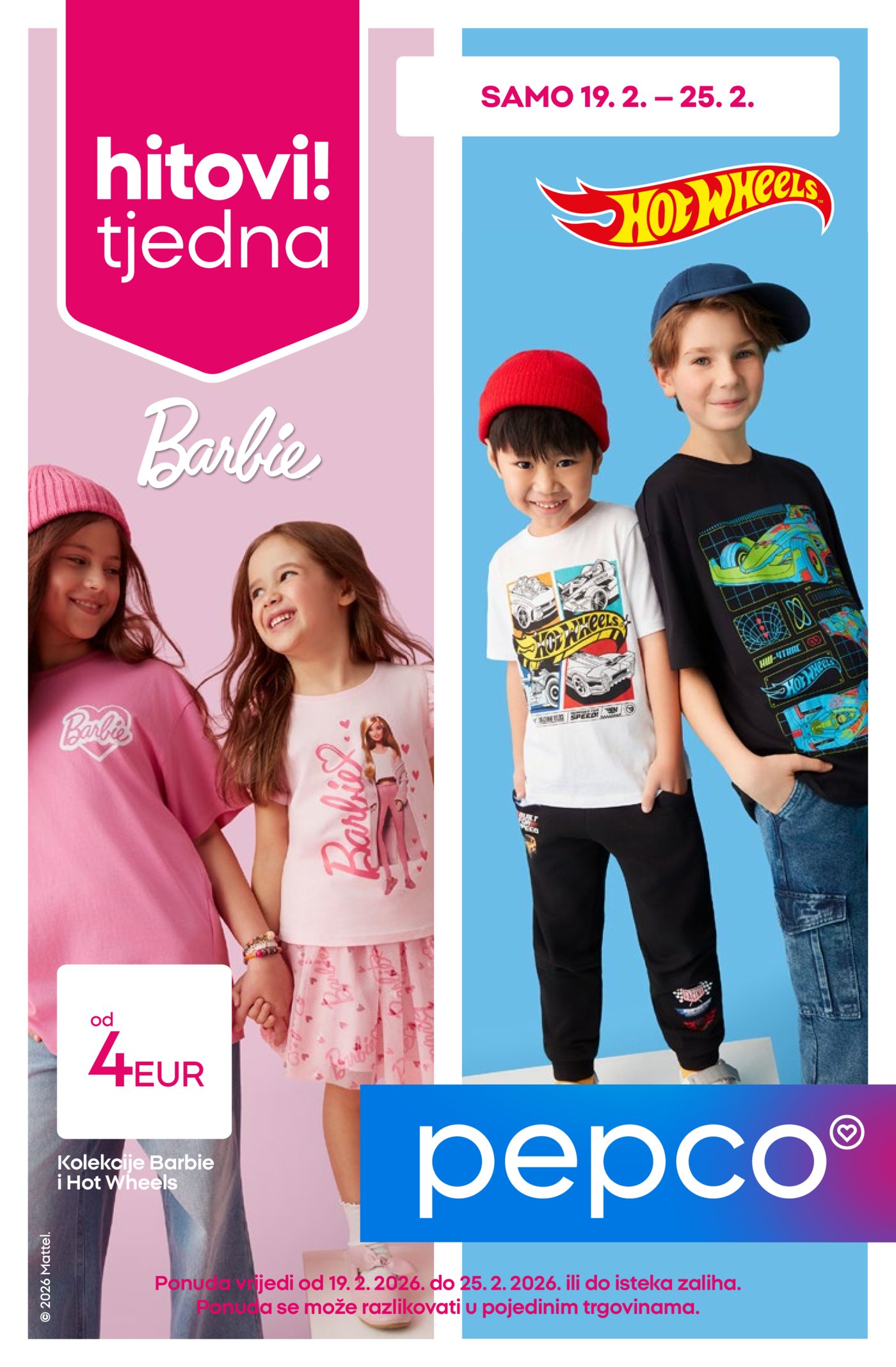 Pepco katalog Akcija 19.02.-25.02.2026.