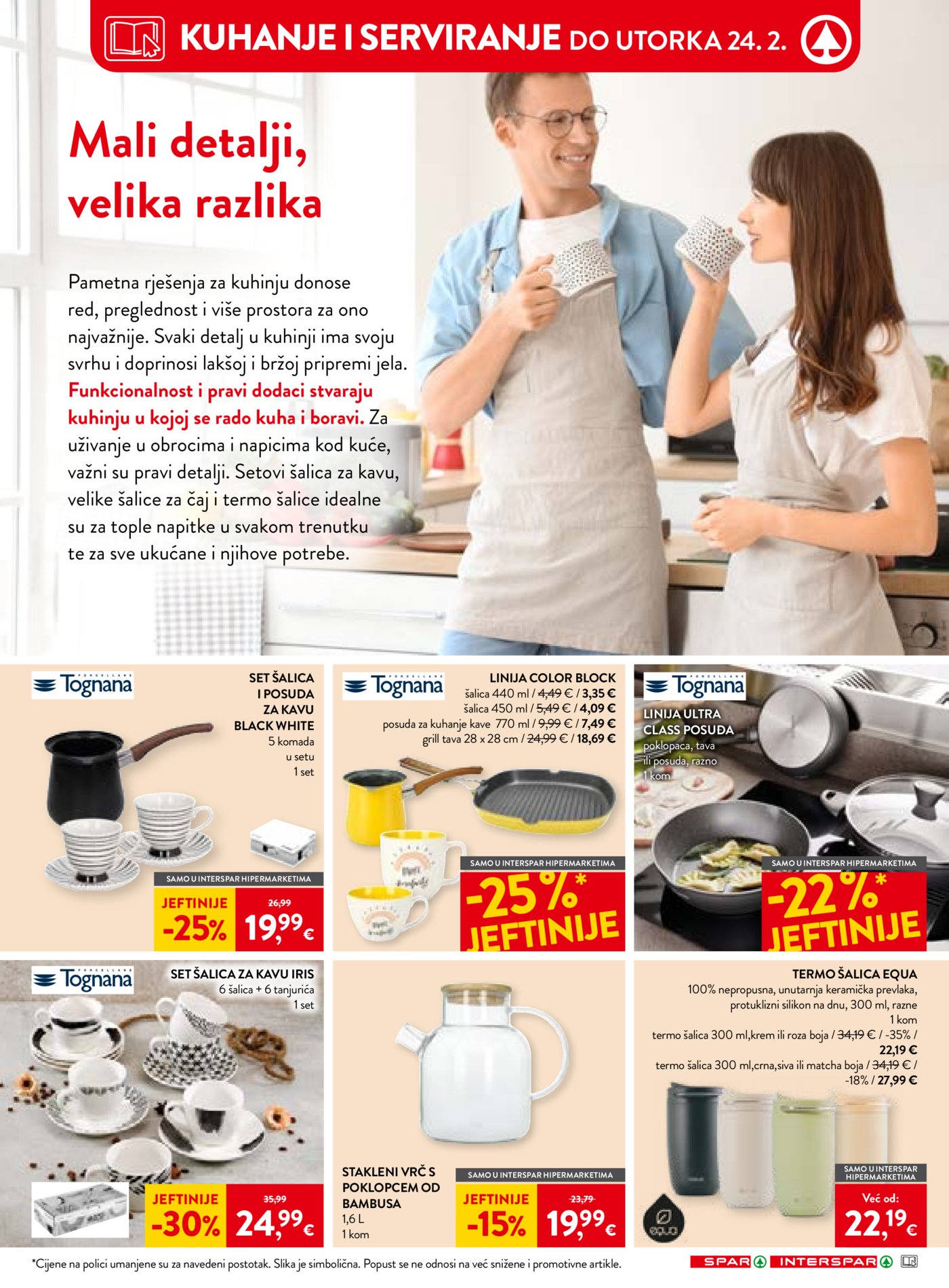 SPAR INTERSPAR katalog neprehrane Akcija 18.02.-24.02.2026.