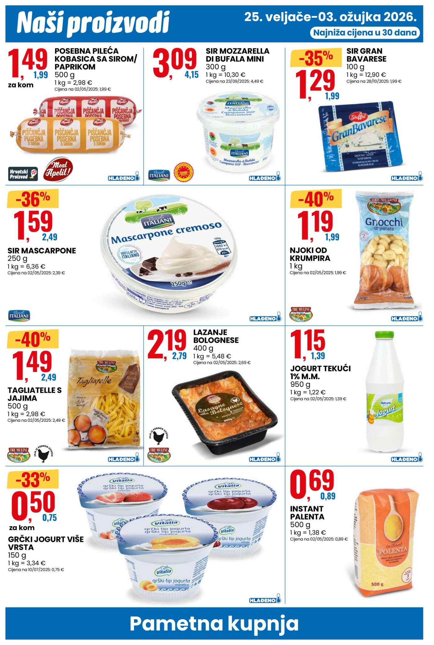 Eurospin katalog Pametna kupnja 25.02. - 03.03.2026.