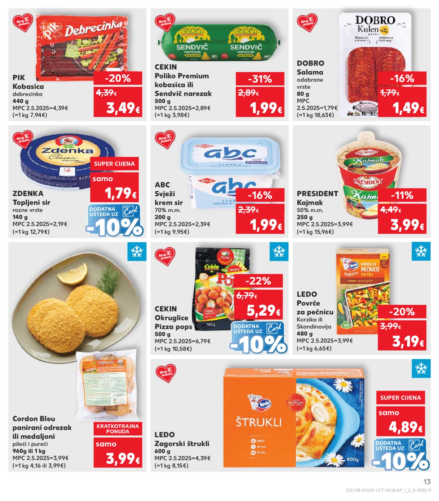 Kaufland katalog Akcija 25.02. - 03.03.2026. Odabrane poslovnice