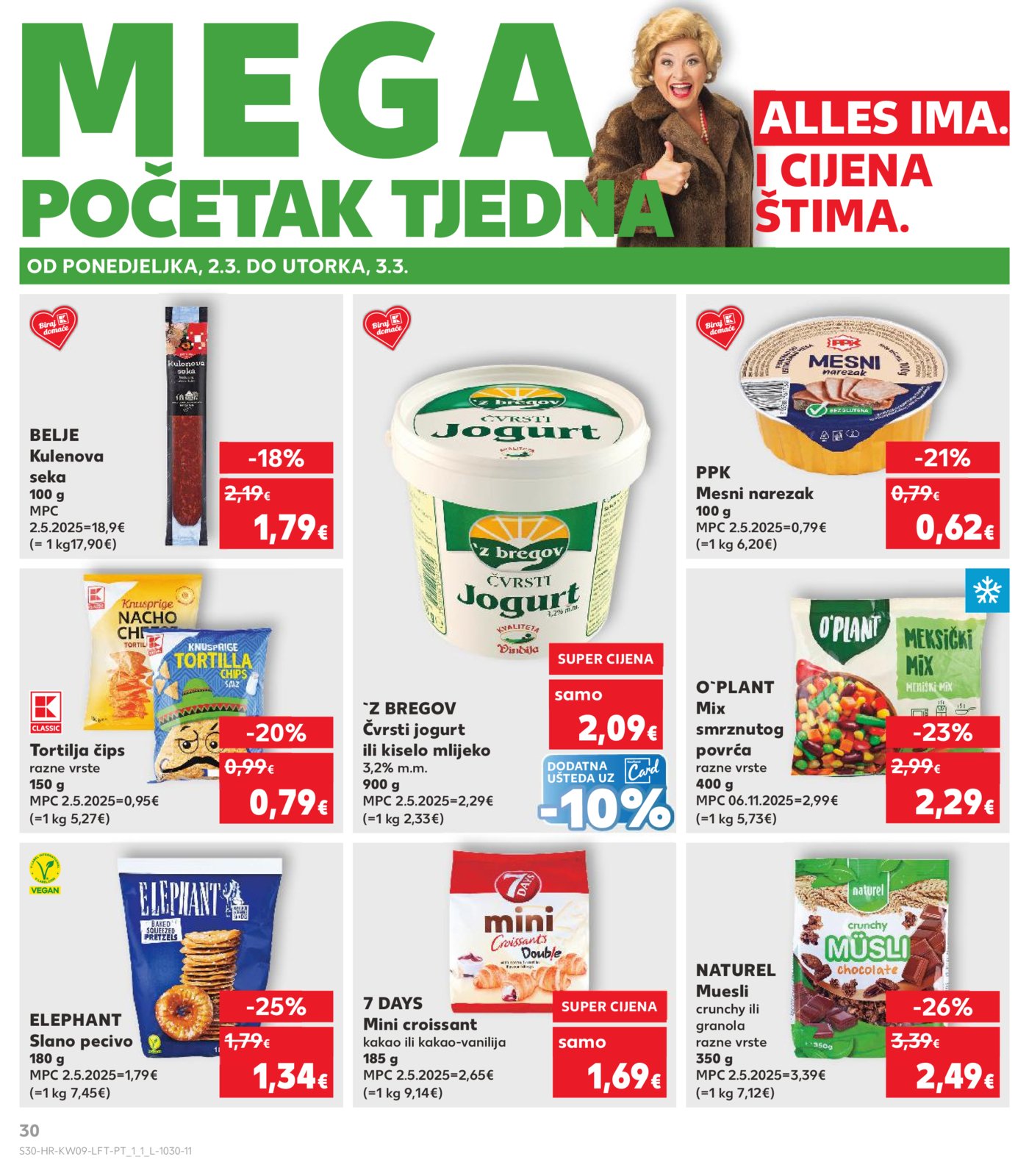 Kaufland katalog Akcija 25.02. - 03.03.2026. Odabrane poslovnice