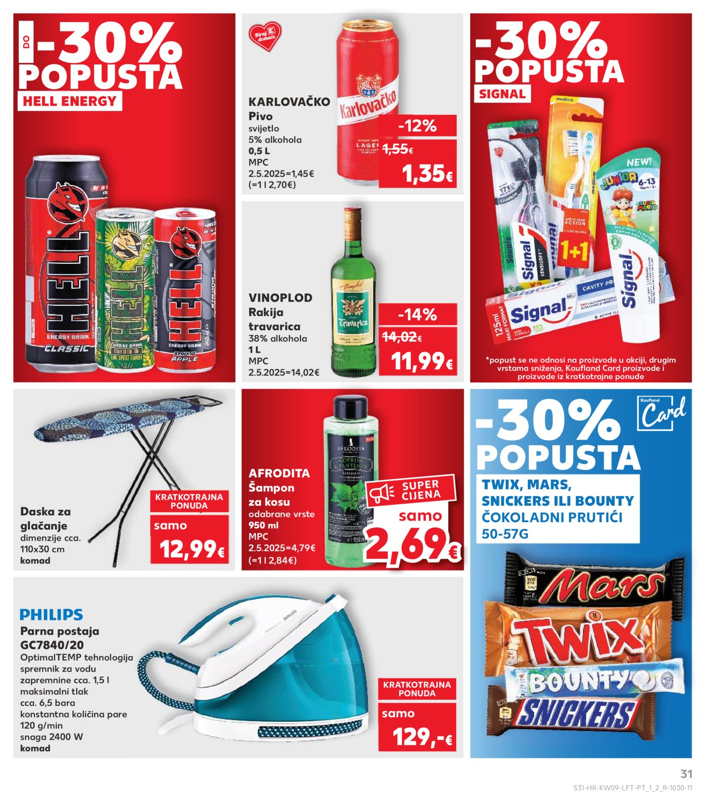 Kaufland katalog Akcija 25.02. - 03.03.2026. Odabrane poslovnice