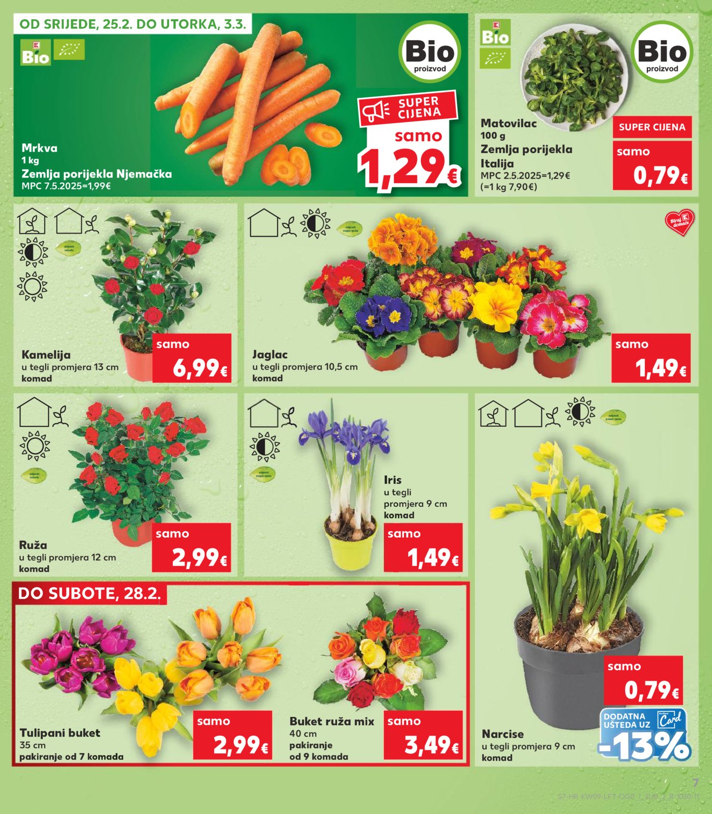 Kaufland katalog Akcija 25.02. - 03.03.2026. Odabrane poslovnice