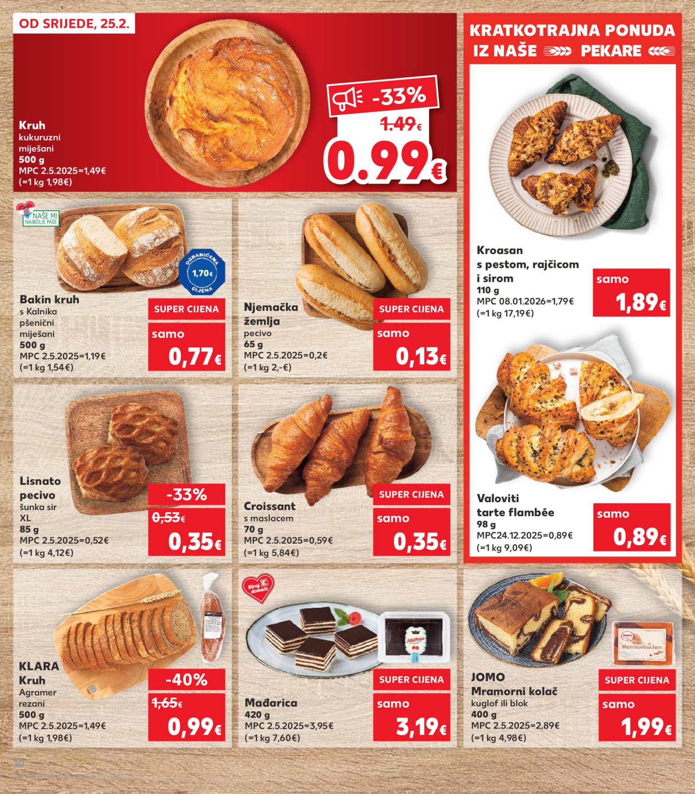 Kaufland katalog Akcija 25.02. - 03.03.2026. VG, Po, Ro, Vo, Vu, DS, Ma, Iv, Lu 