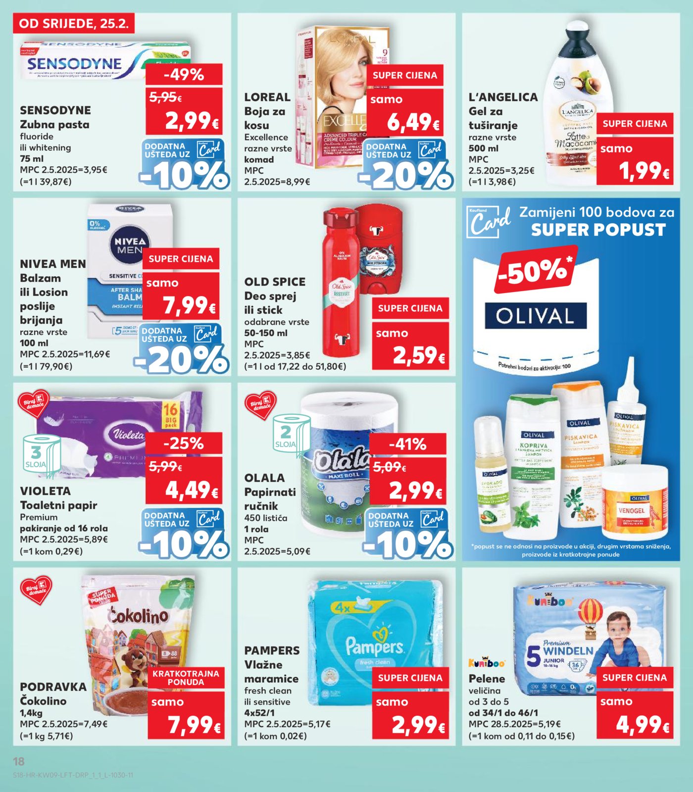 Kaufland katalog Akcija 25.02. - 03.03.2026. VG, Po, Ro, Vo, Vu, DS, Ma, Iv, Lu 