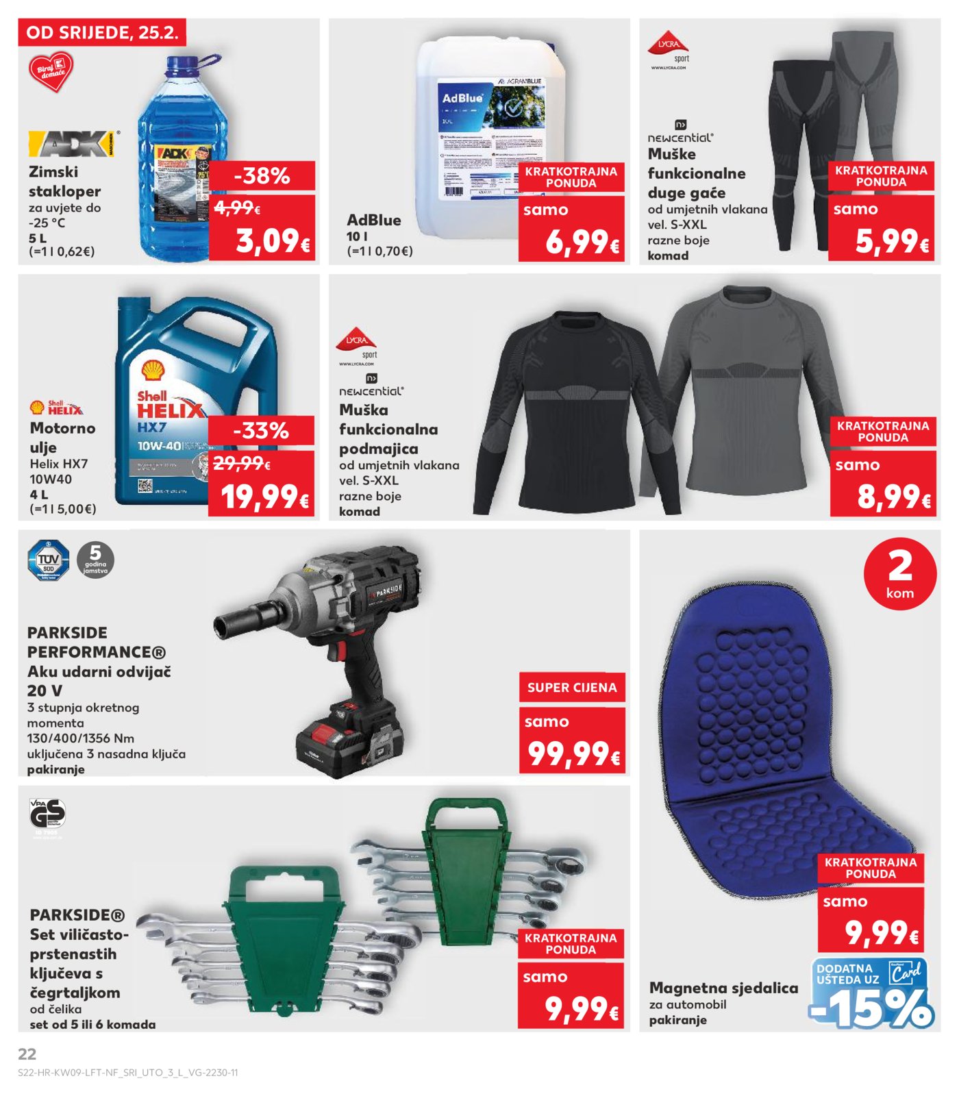 Kaufland katalog Akcija 25.02. - 03.03.2026. VG, Po, Ro, Vo, Vu, DS, Ma, Iv, Lu 