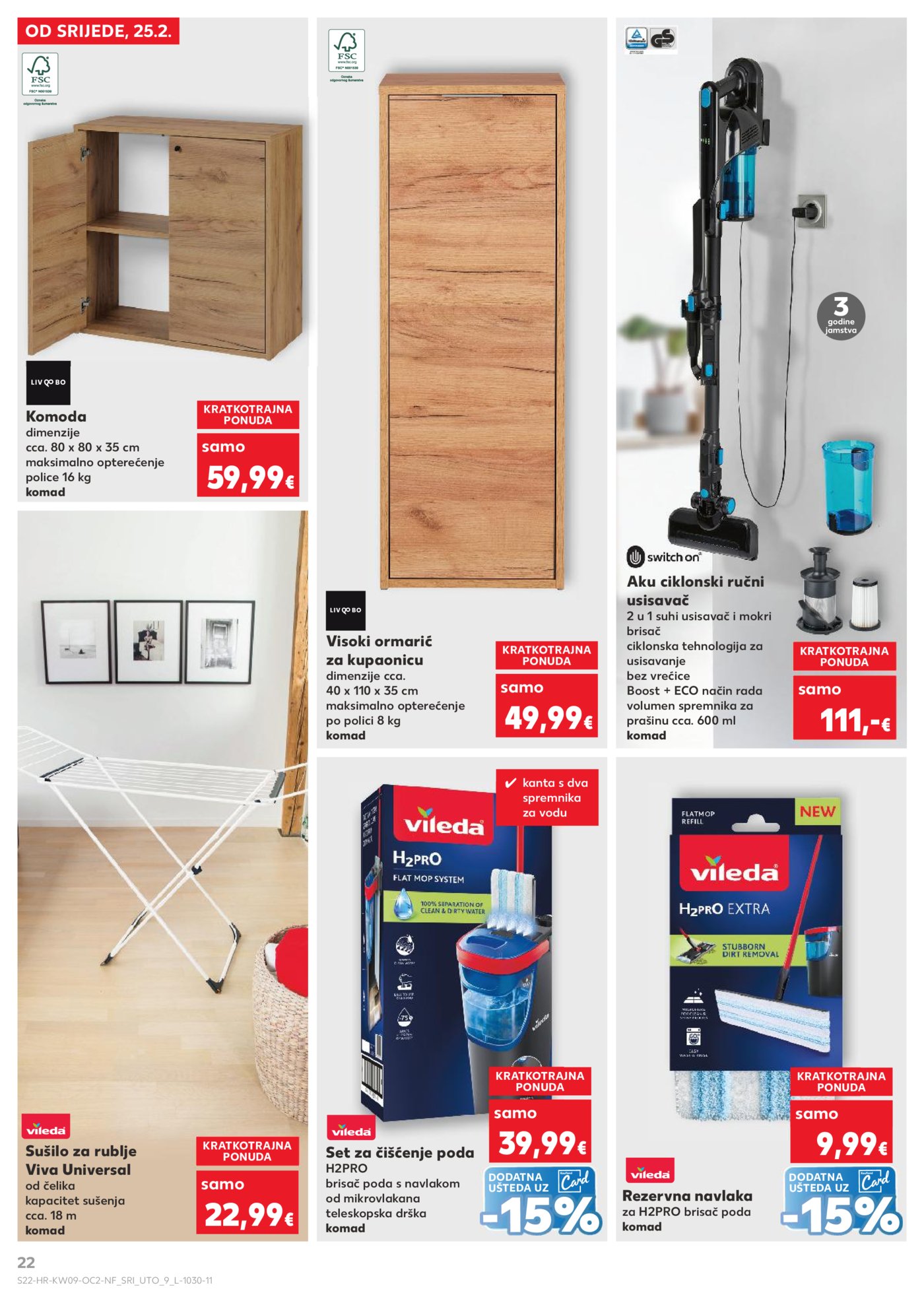 Kaufland katalog Neprehrambenih proizvoda 25.02. - 03.03.2026. Odabrane poslovnice