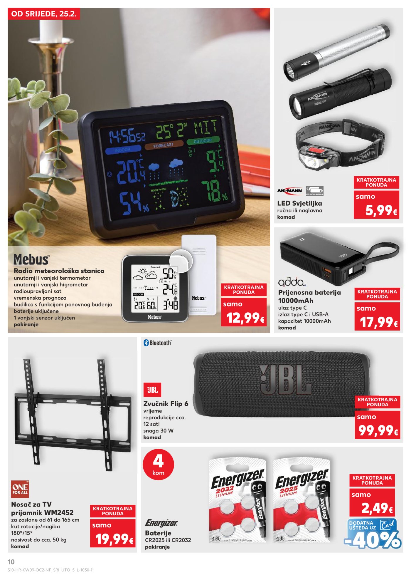 Kaufland katalog Neprehrambenih proizvoda 25.02. - 03.03.2026. VG, Po, Ro, Vo, Vu, DS, Ma, Iv, Lu