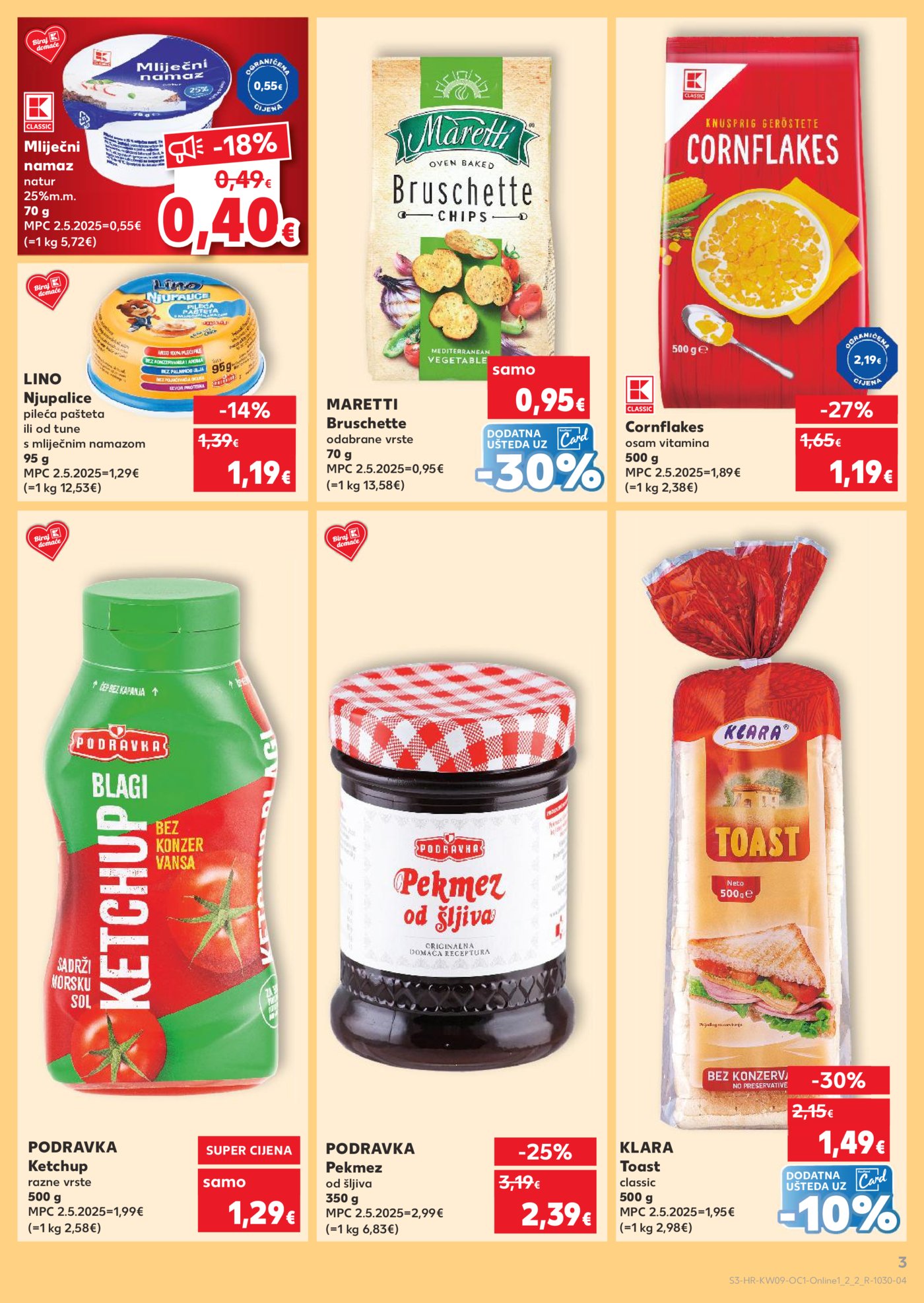 Kaufland katalog Robne Marke 25.02. - 03.03.2026. Odabrane poslovnice