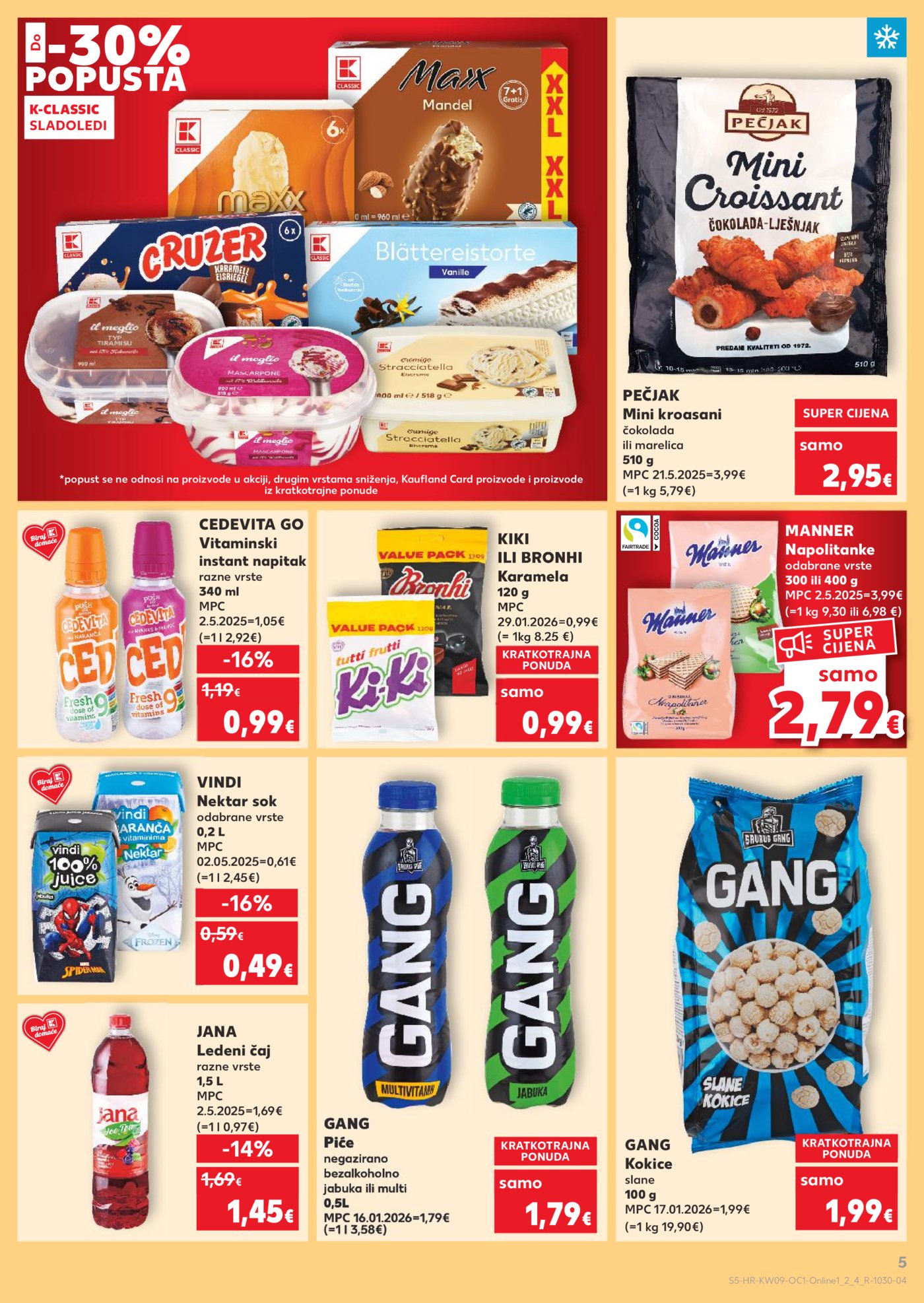 Kaufland katalog Robne Marke 25.02. - 03.03.2026. Odabrane poslovnice