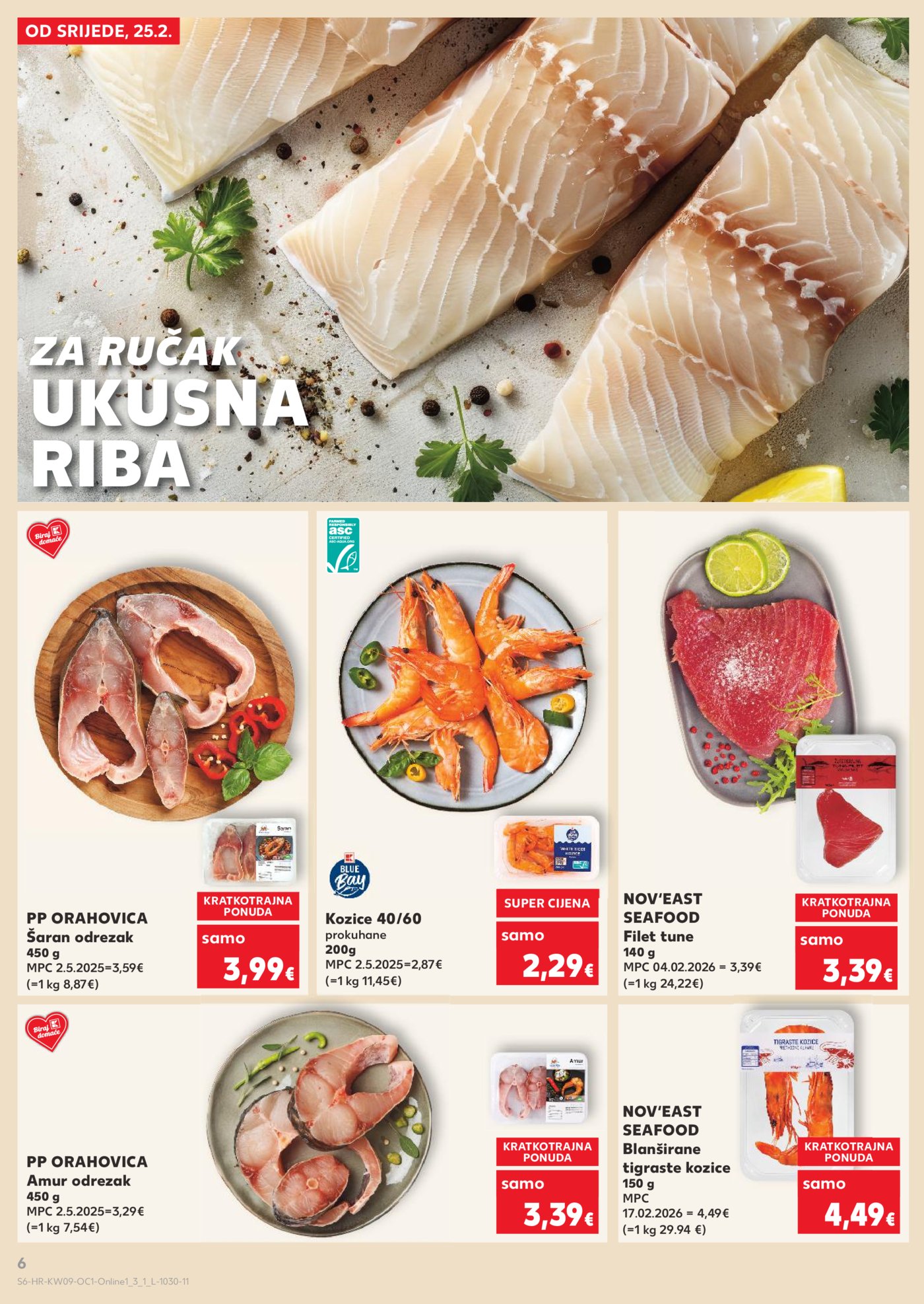 Kaufland katalog Robne Marke 25.02. - 03.03.2026. Pula, Zadar, Split, Osijek, Ivanec