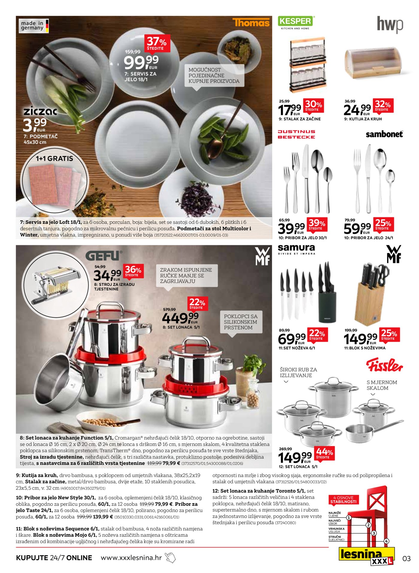 Lesnina Elegancija i serviranje 24.02.-26.03.2026.