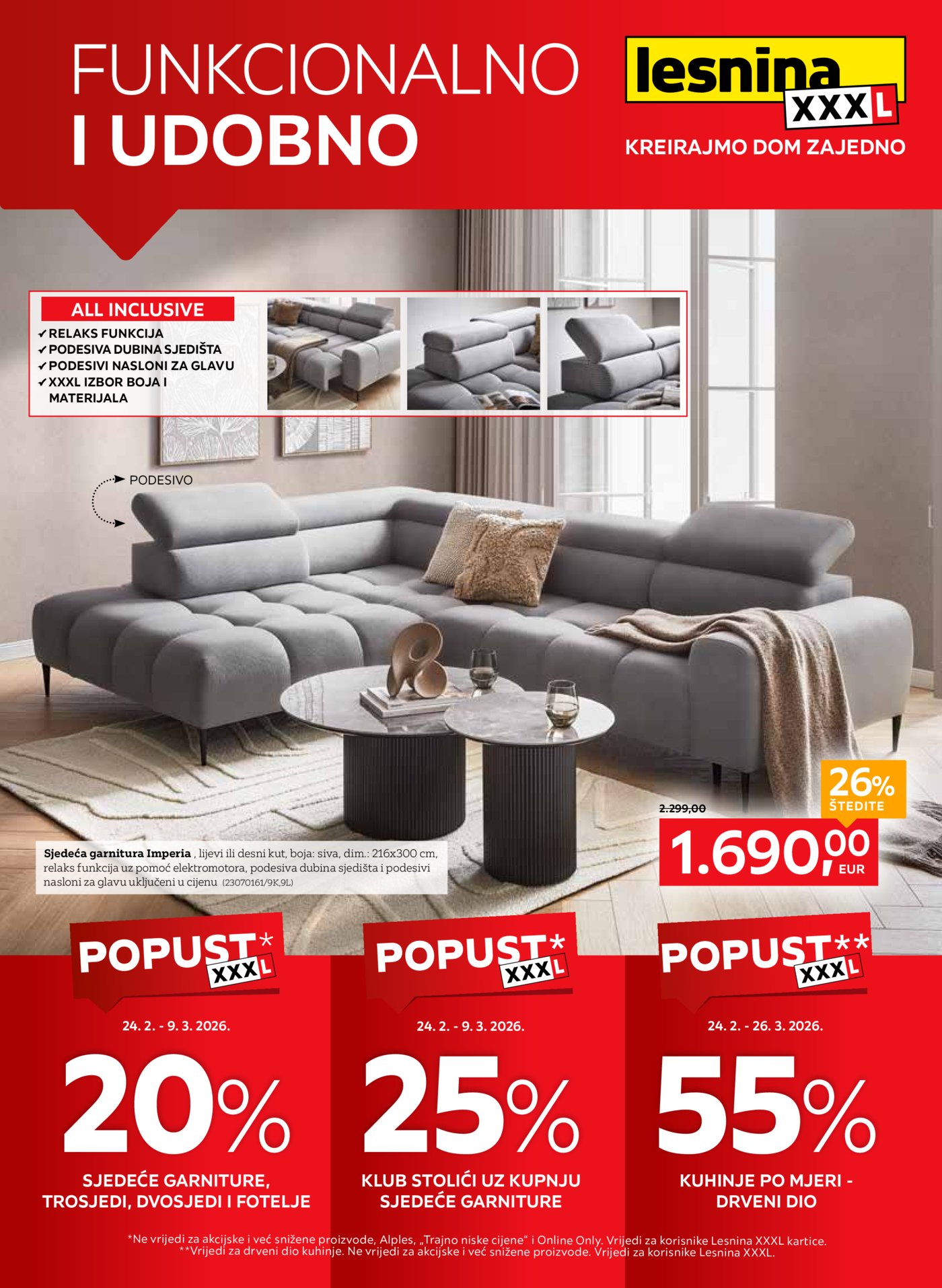 Lesnina Funkcionalno i udobno 24.02.-26.03.2026