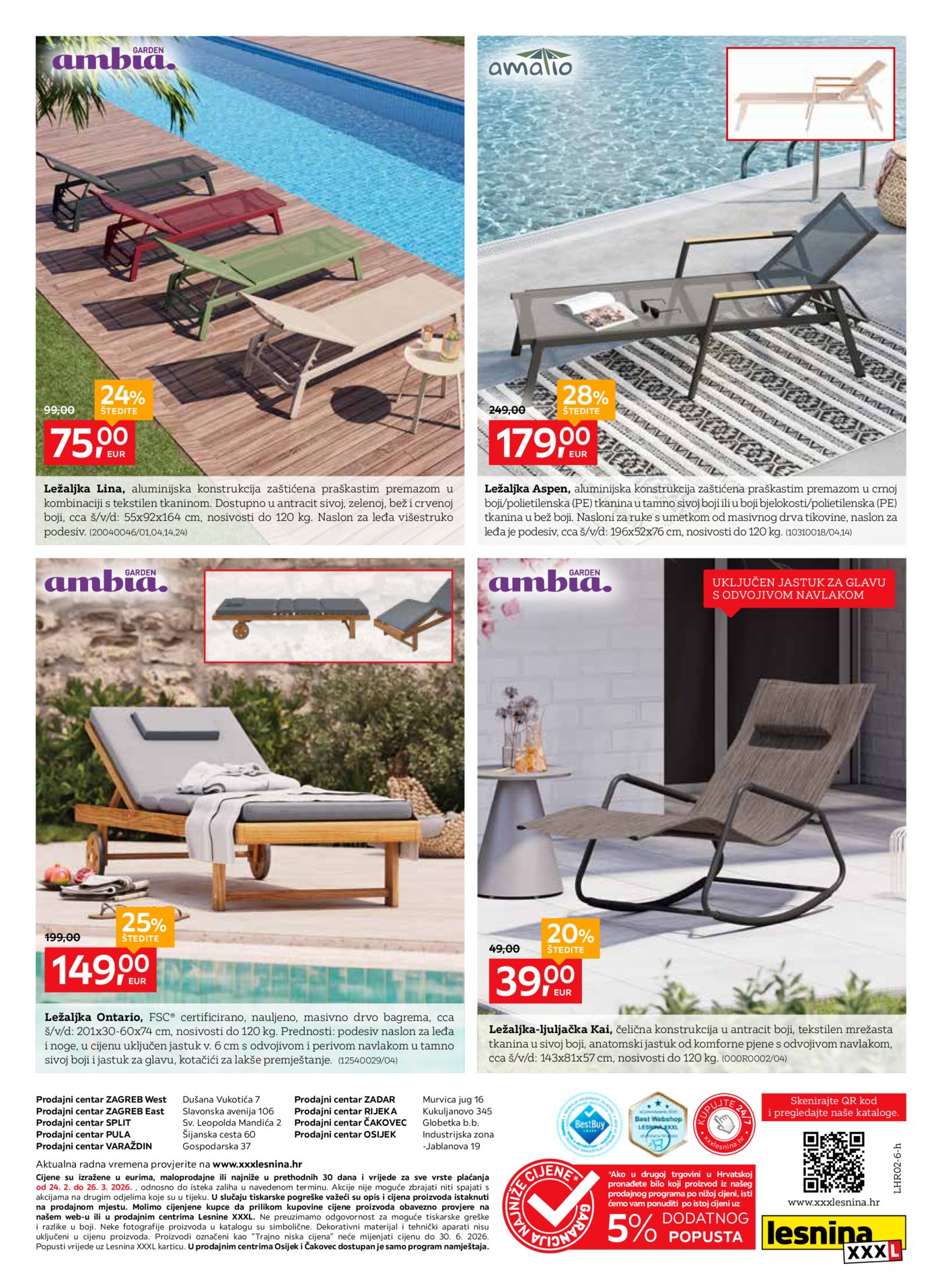 Lesnina Uživanje na otvorenom 24.02.-26.03.2026.