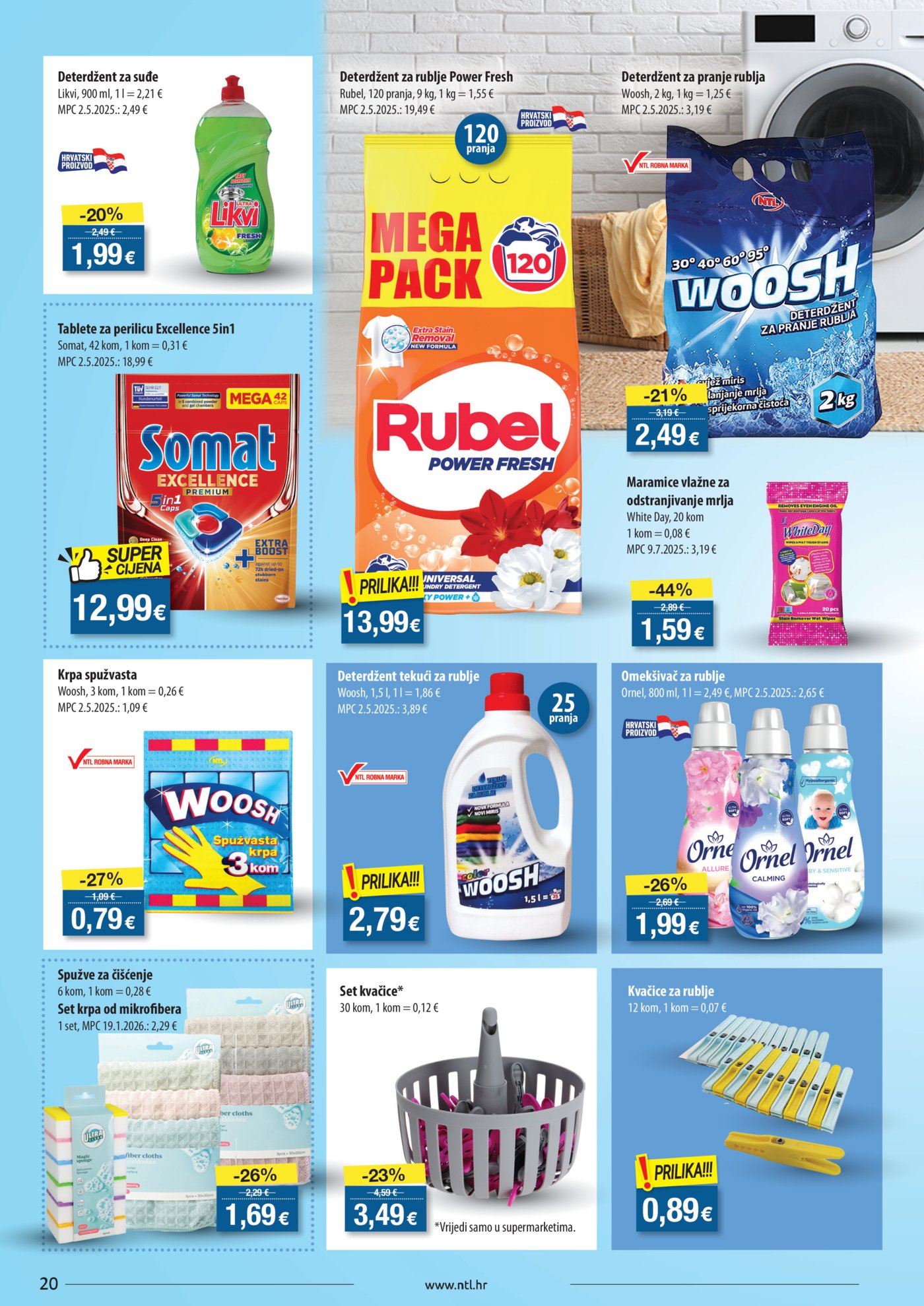 NTL katalog Akcija 25.02.-3.03.2026. ZAPAD