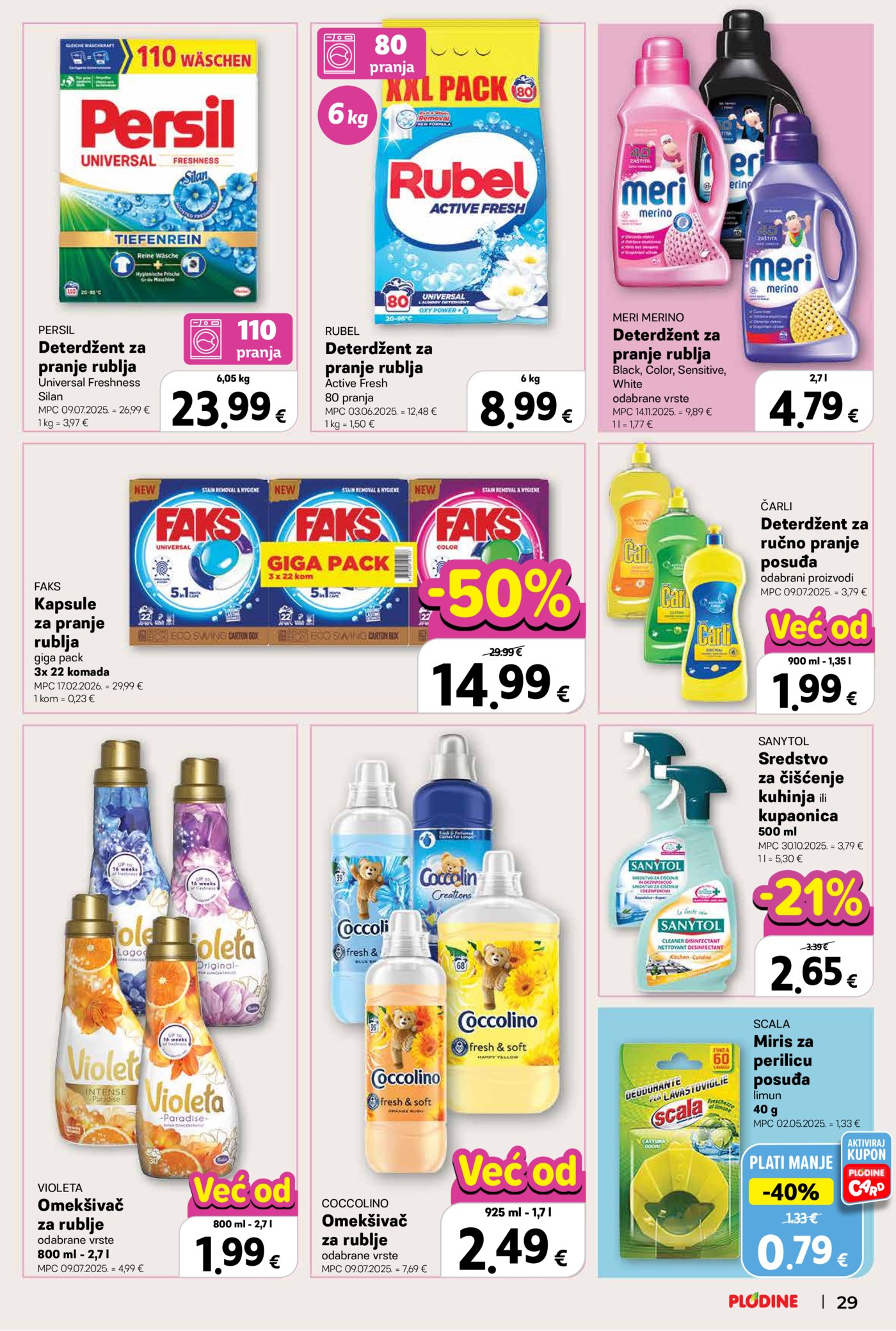 Plodine katalog Akcija 25.02.-03.03.2026.