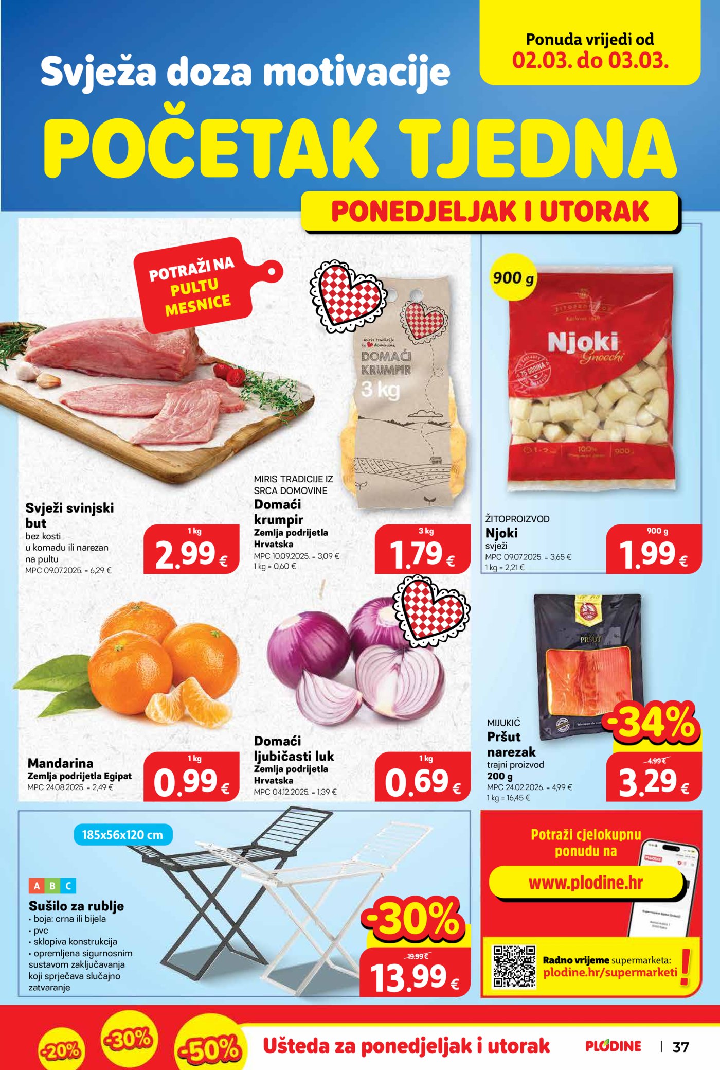 Plodine katalog Akcija 25.02.-03.03.2026.
