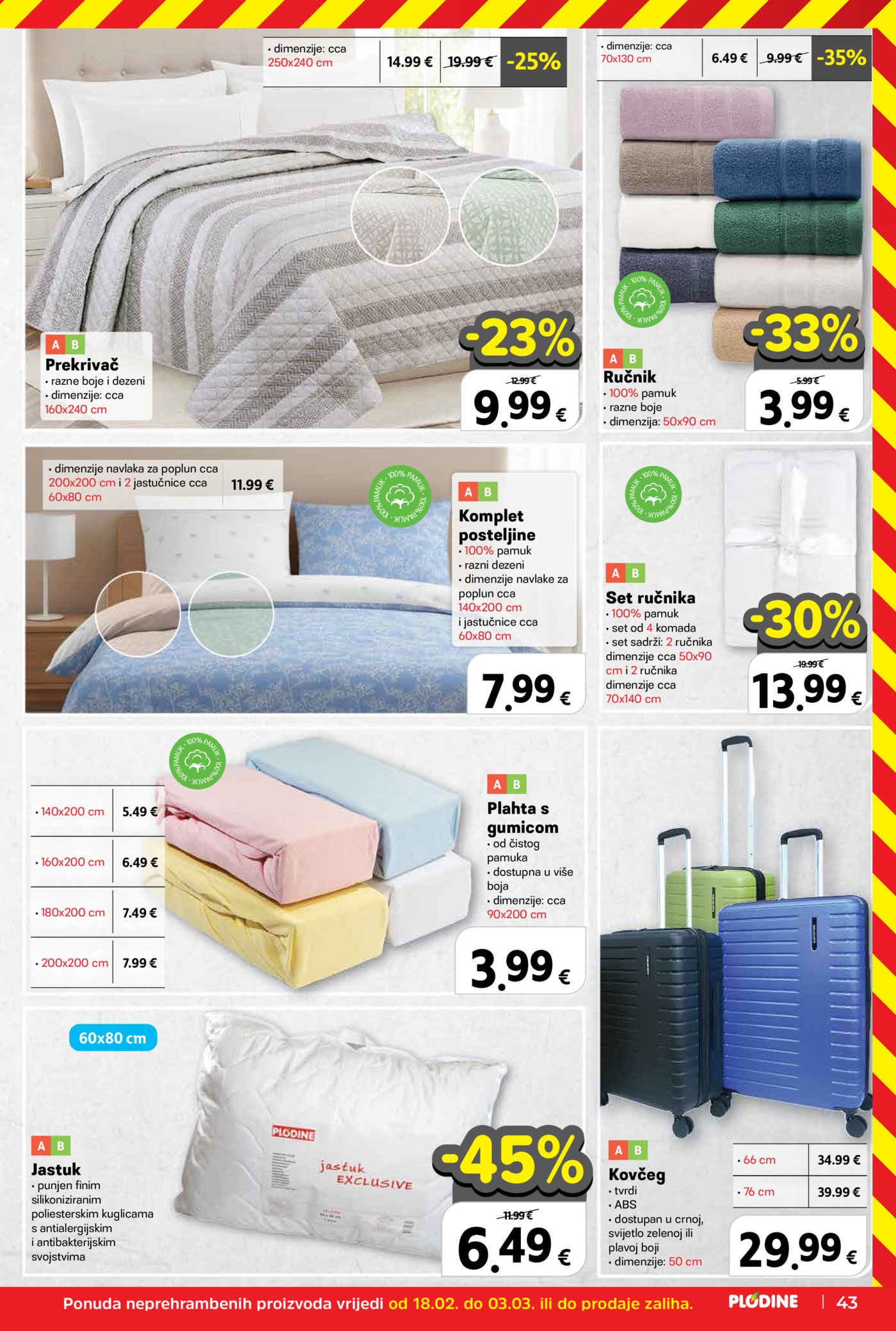 Plodine katalog Akcija 25.02.-03.03.2026.