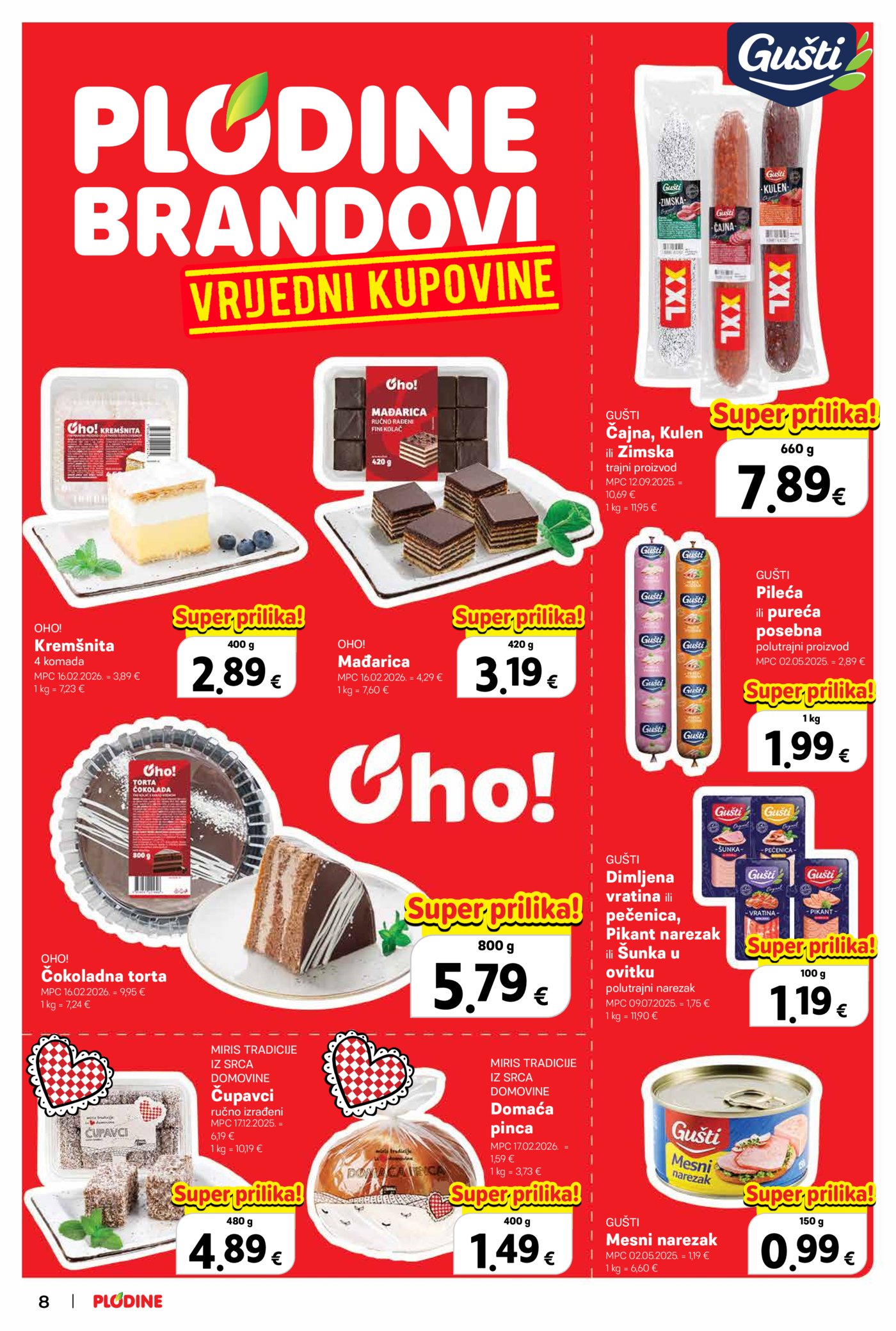 Plodine katalog Akcija 25.02.-03.03.2026.