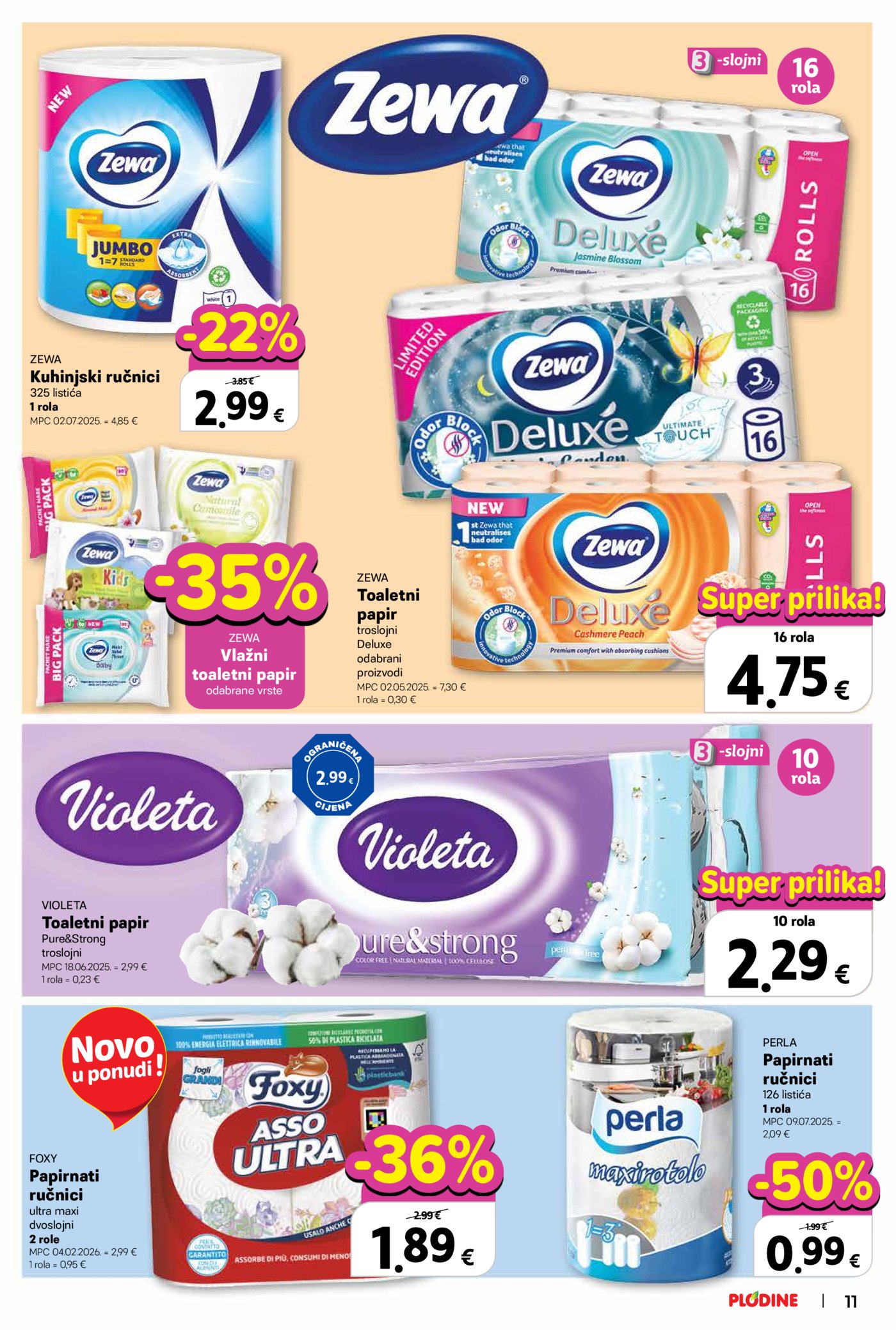 Plodine Vrhunska njega 25.02.-03.03.2026.