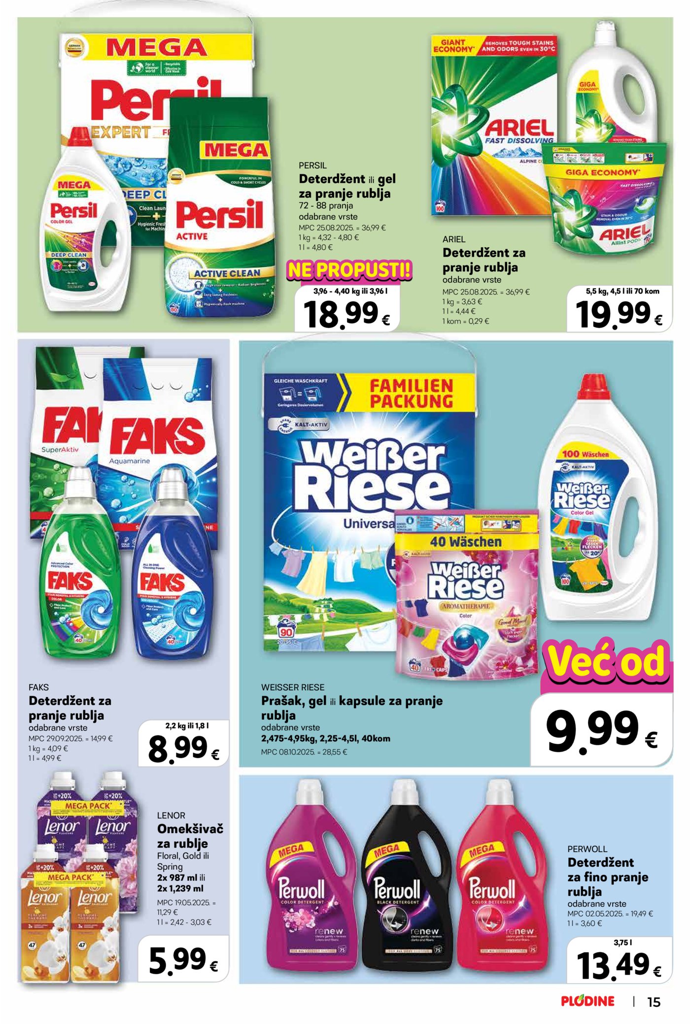 Plodine Vrhunska njega 25.02.-03.03.2026.