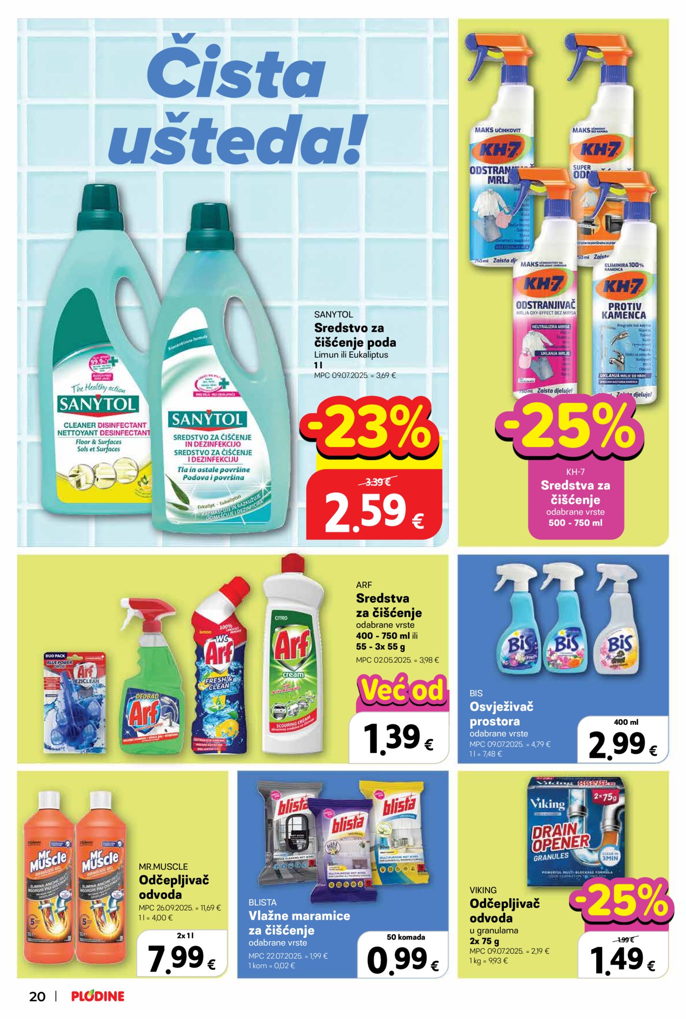 Plodine Vrhunska njega 25.02.-03.03.2026.