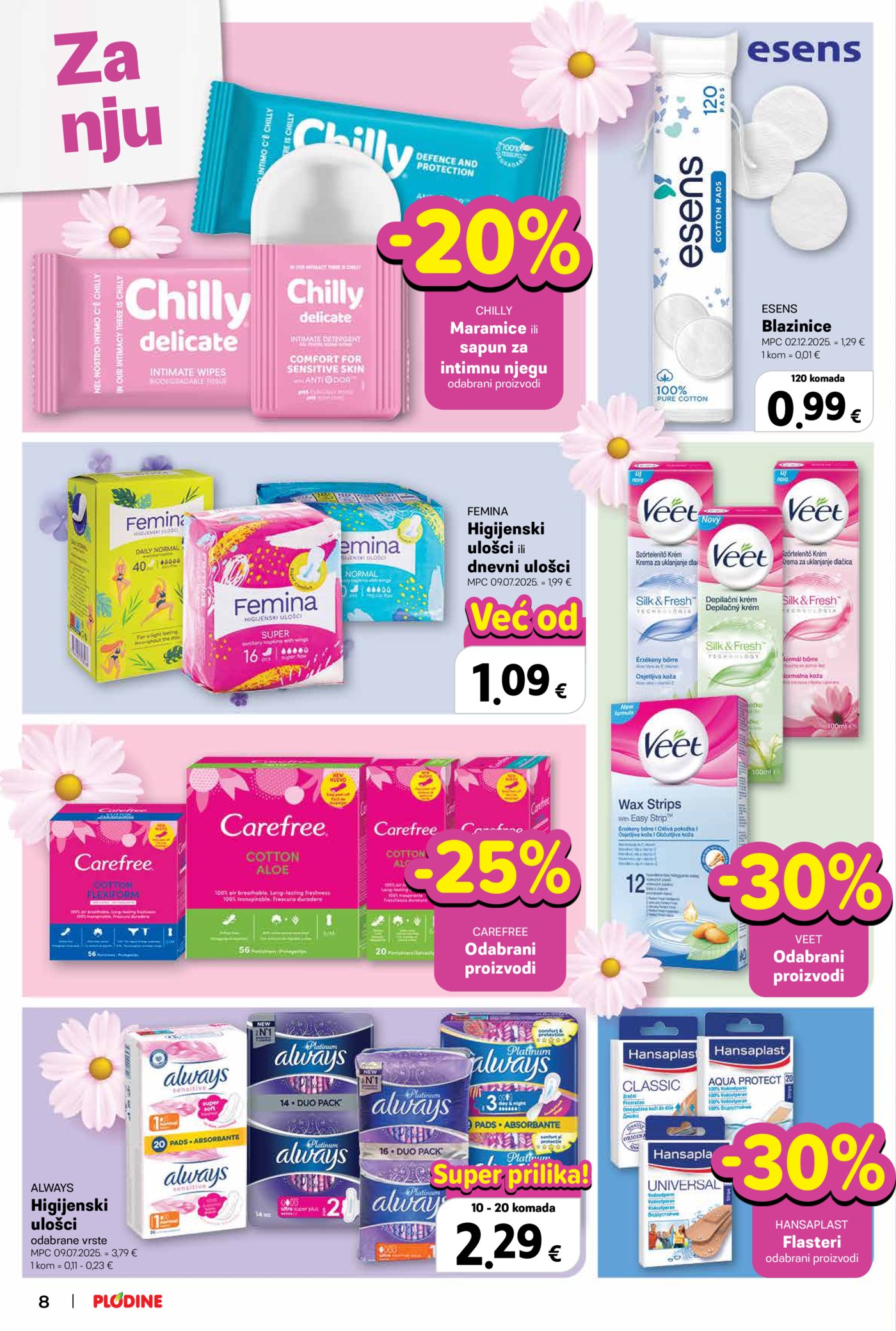 Plodine Vrhunska njega 25.02.-03.03.2026.