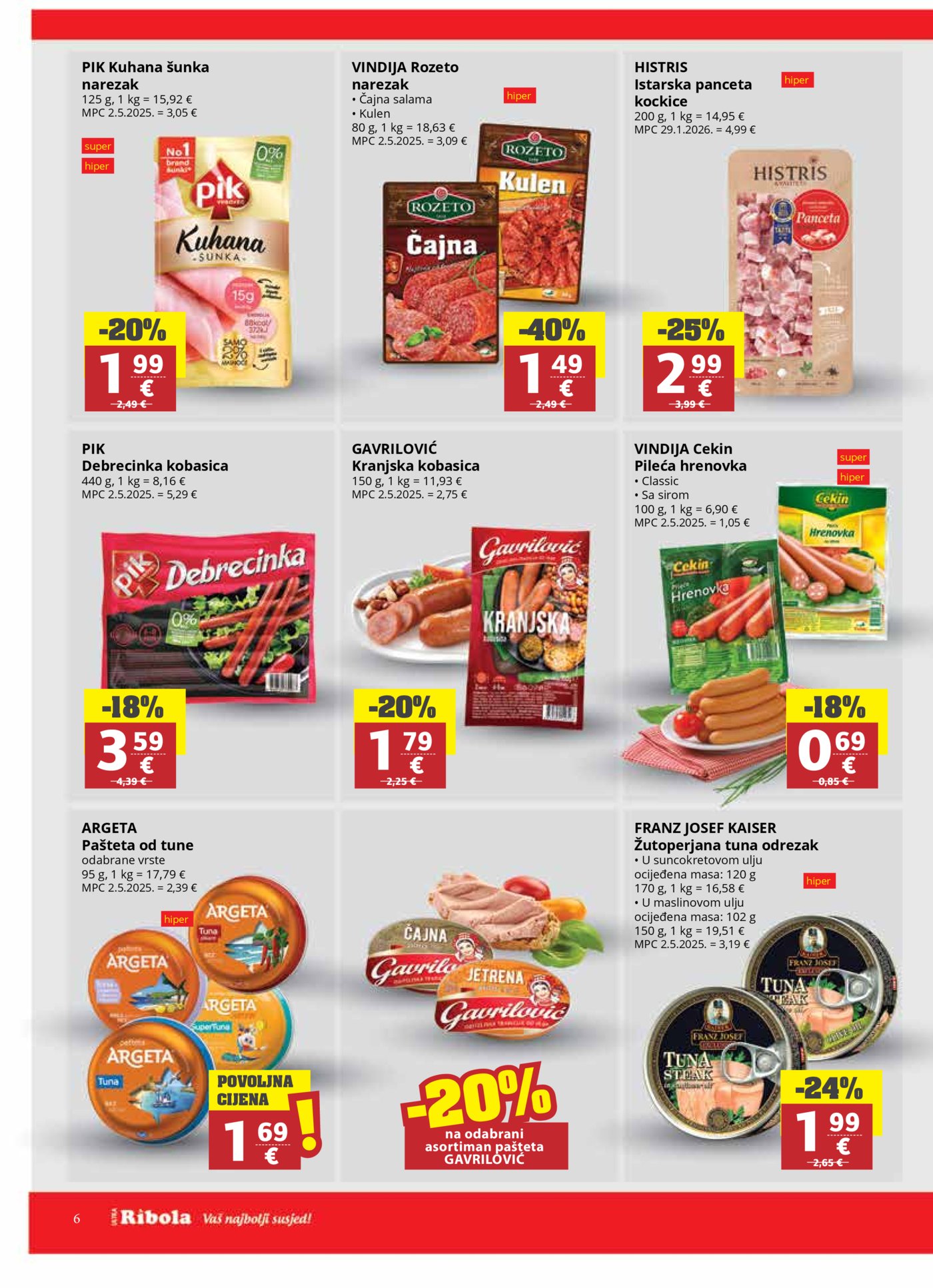 Ribola katalog Akcija 25.02.-03.03.2026.