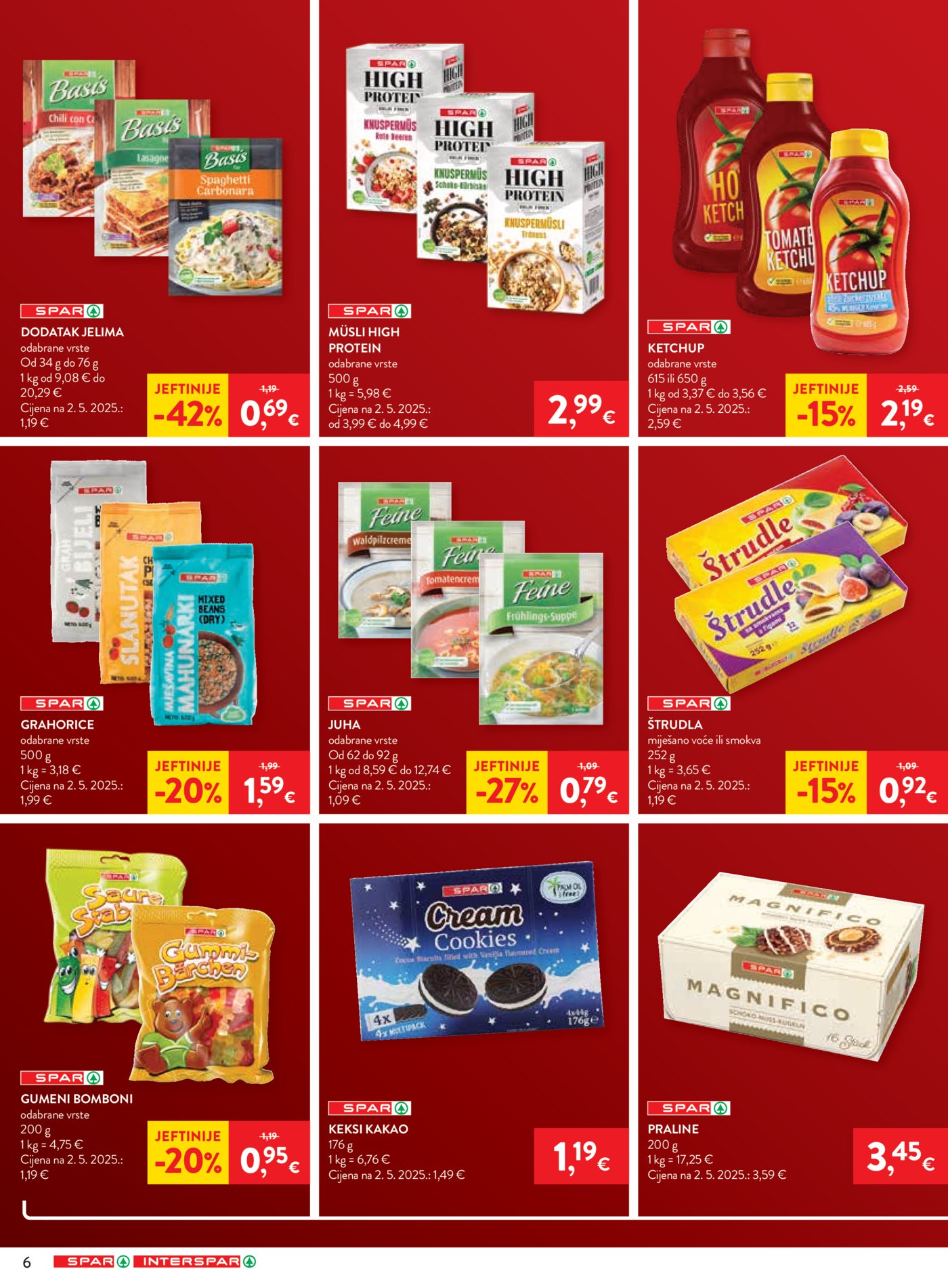 SPAR INTERSPAR katalog Akcija 25.02.-10.03.2026.
