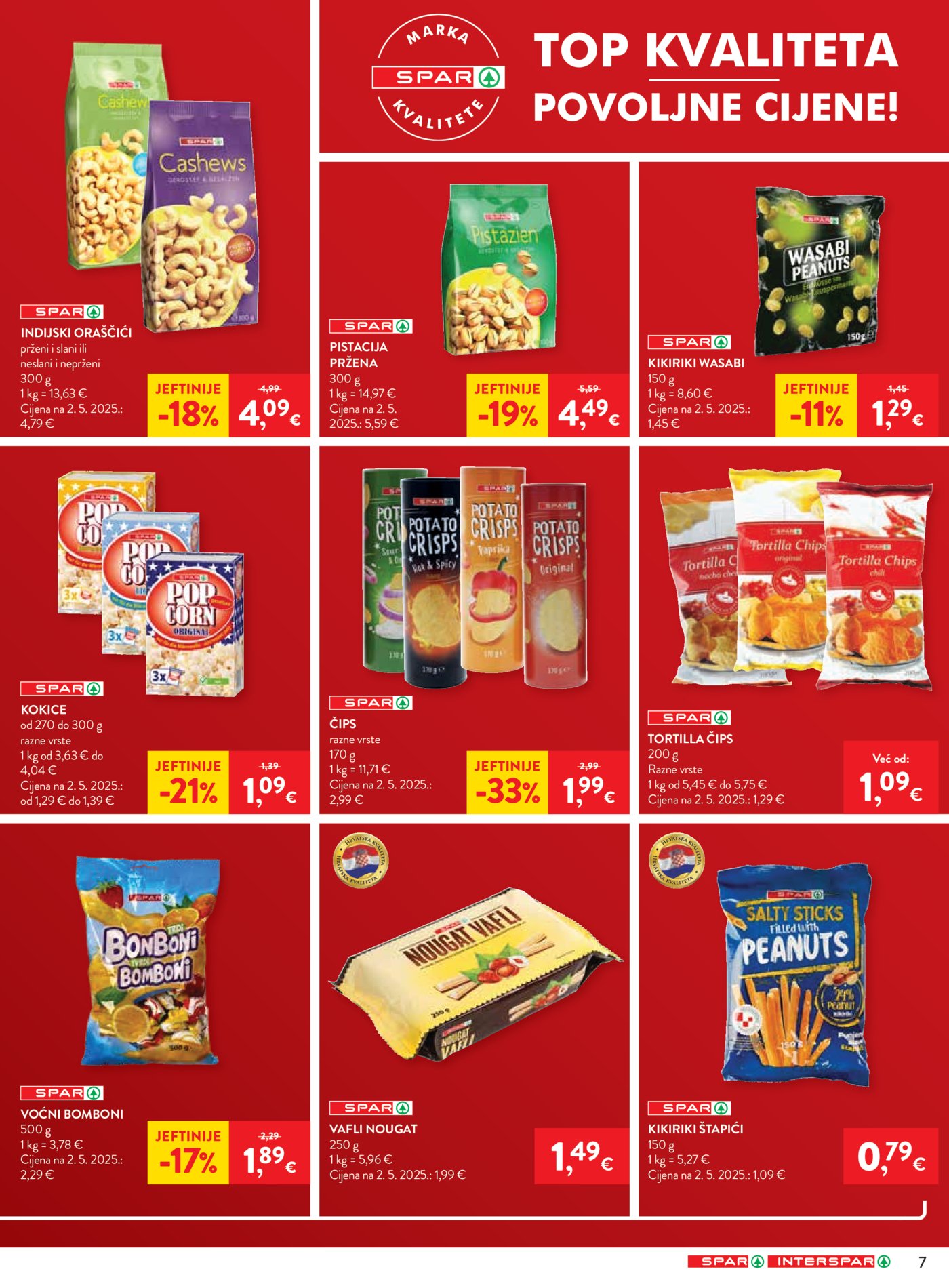 SPAR INTERSPAR katalog Akcija 25.02.-10.03.2026.