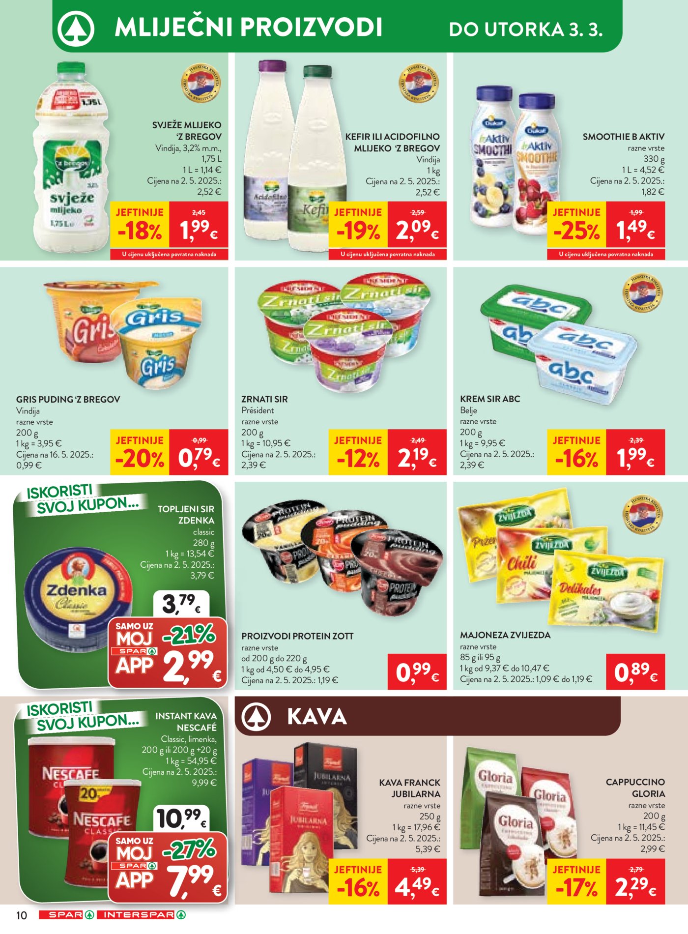 SPAR/INTERSPAR katalog Akcija 25.02.-10.03.2026.