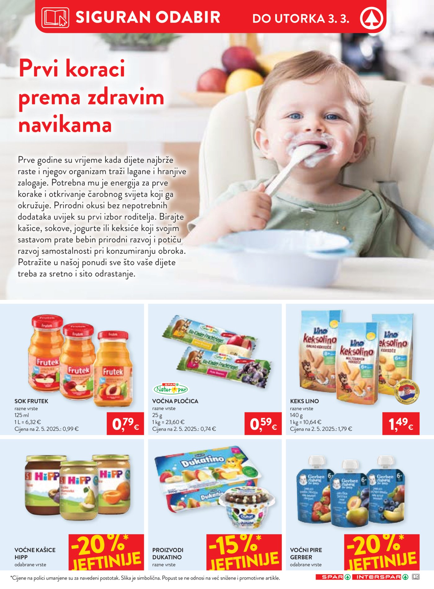 SPAR/INTERSPAR katalog Akcija 25.02.-10.03.2026.
