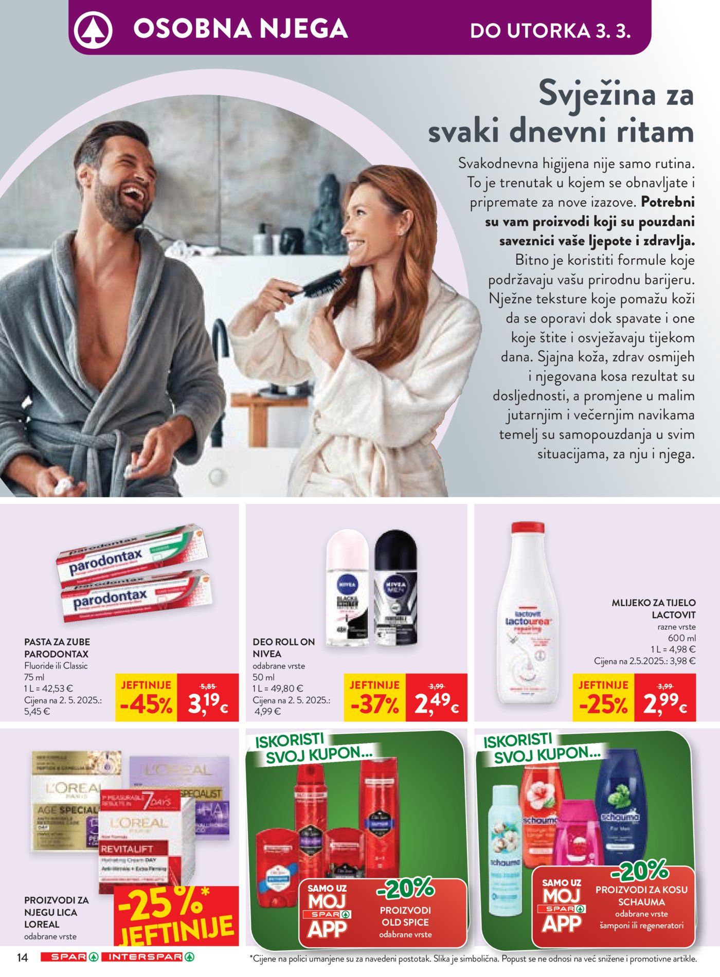 SPAR/INTERSPAR katalog Akcija 25.02.-10.03.2026.