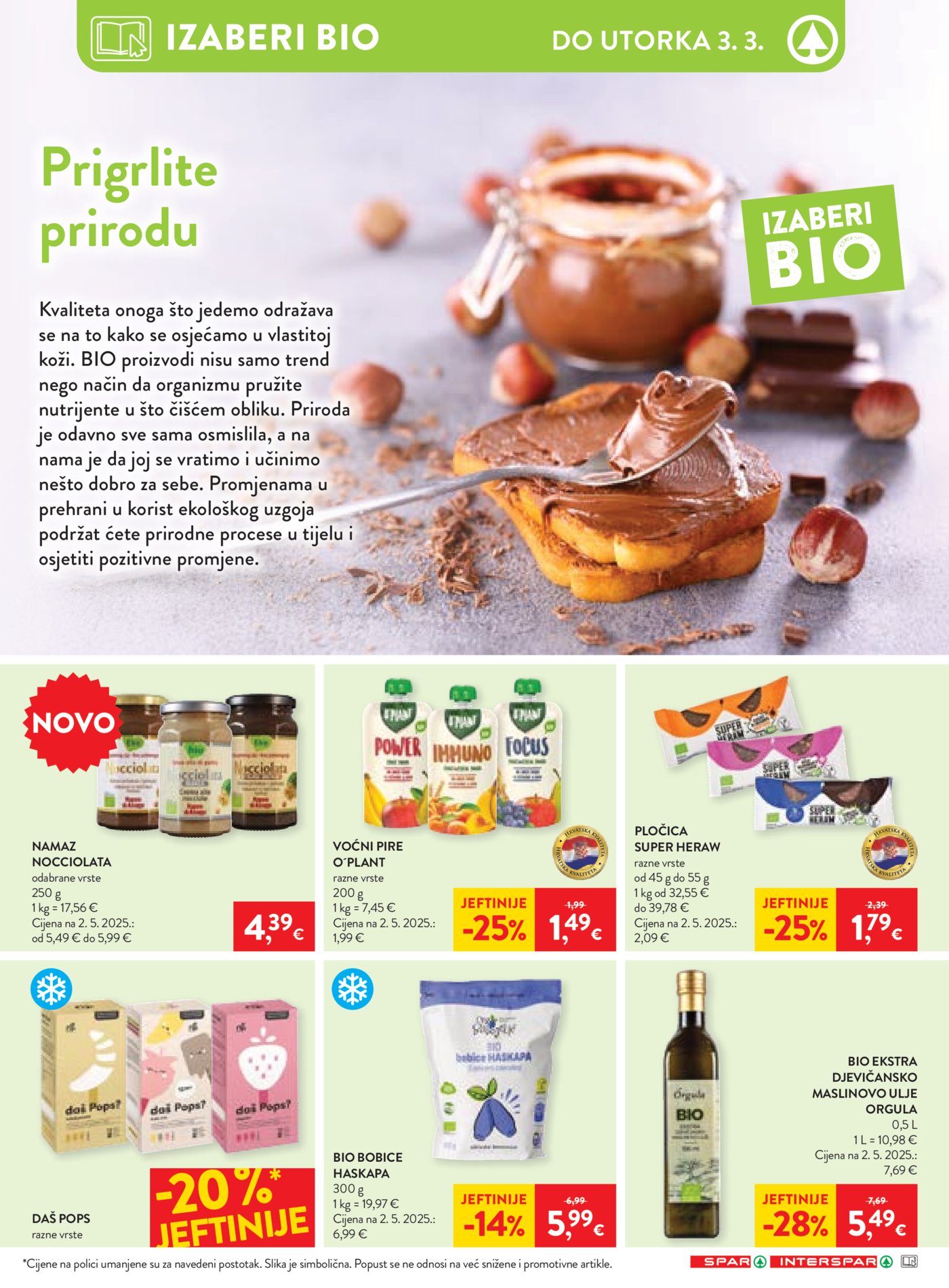 SPAR/INTERSPAR katalog Akcija 25.02.-10.03.2026.