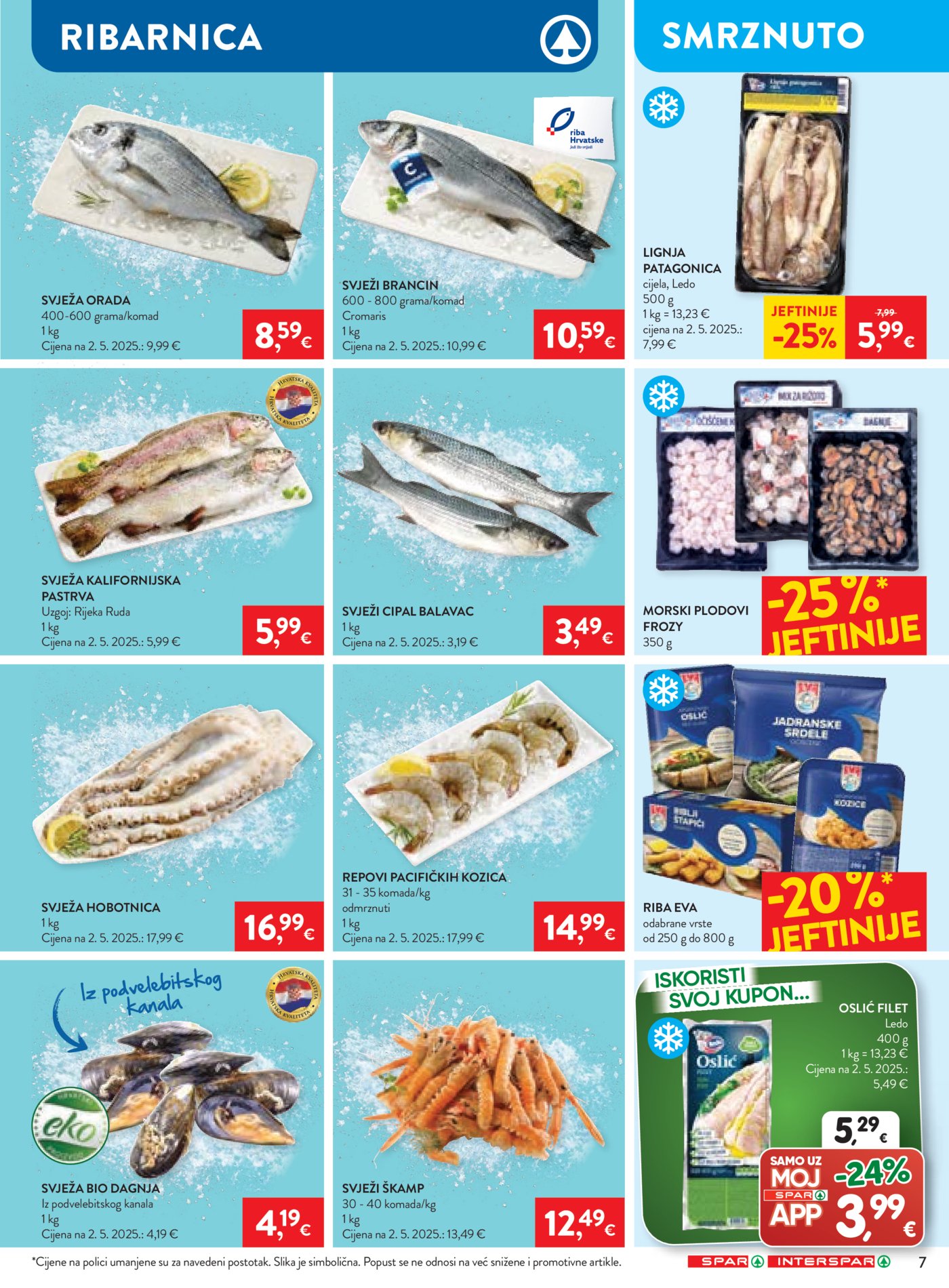 SPAR/INTERSPAR katalog Akcija 25.02.-10.03.2026.
