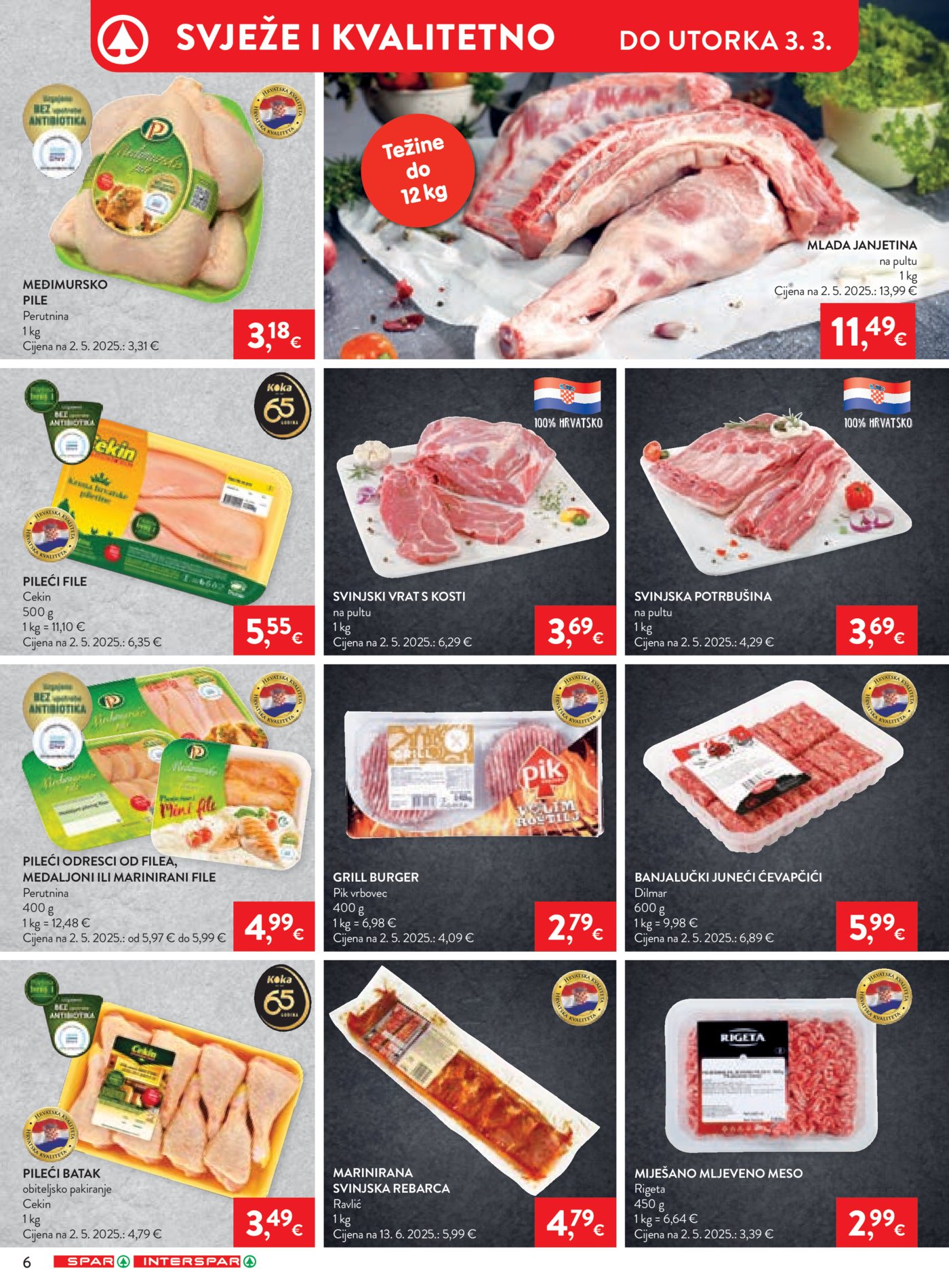SPAR/INTERSPAR katalog Akcija 25.02.-10.03.2026.