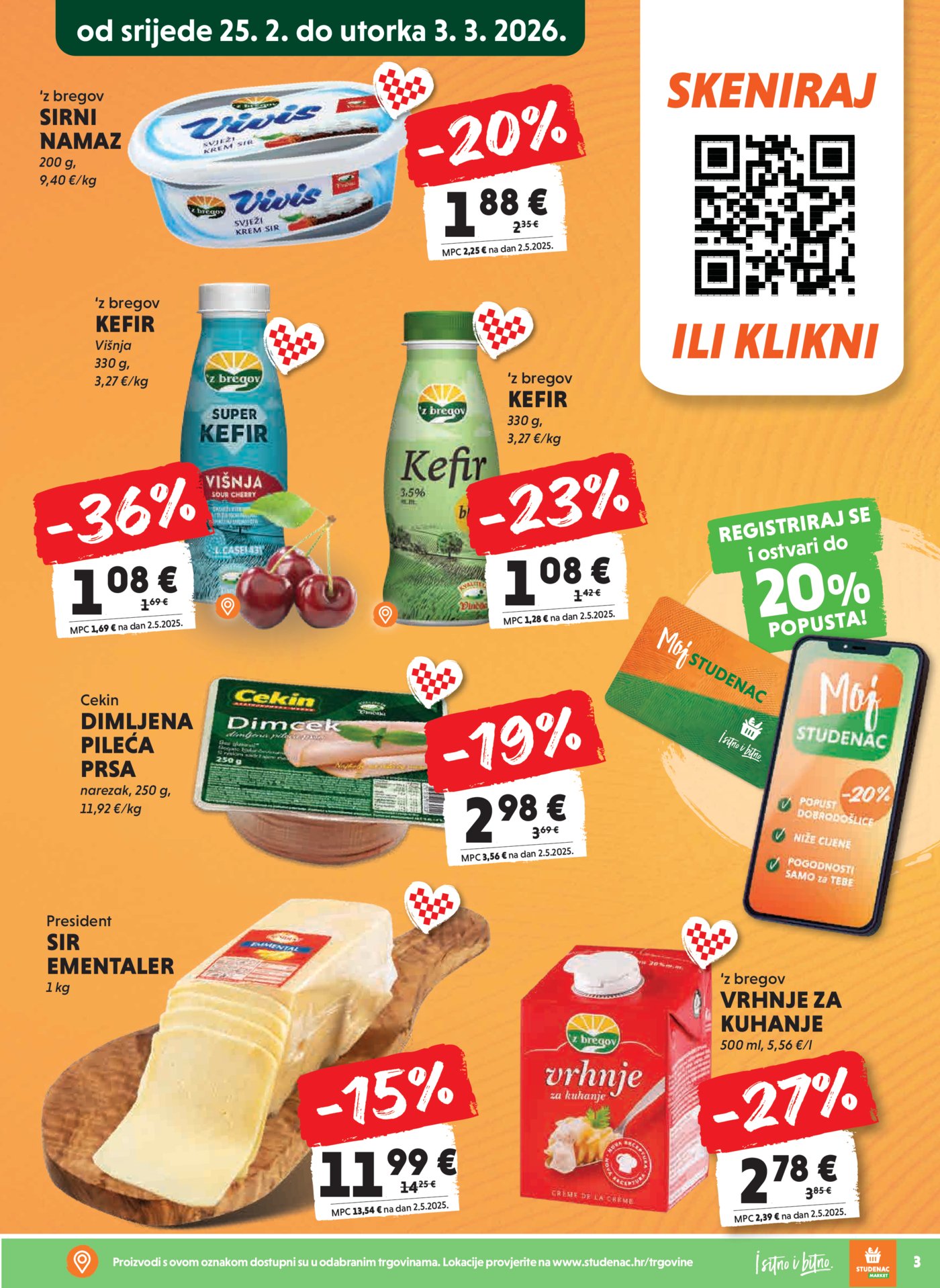 Studenac katalog Moj Studenac 25.02.-03.03.2026.