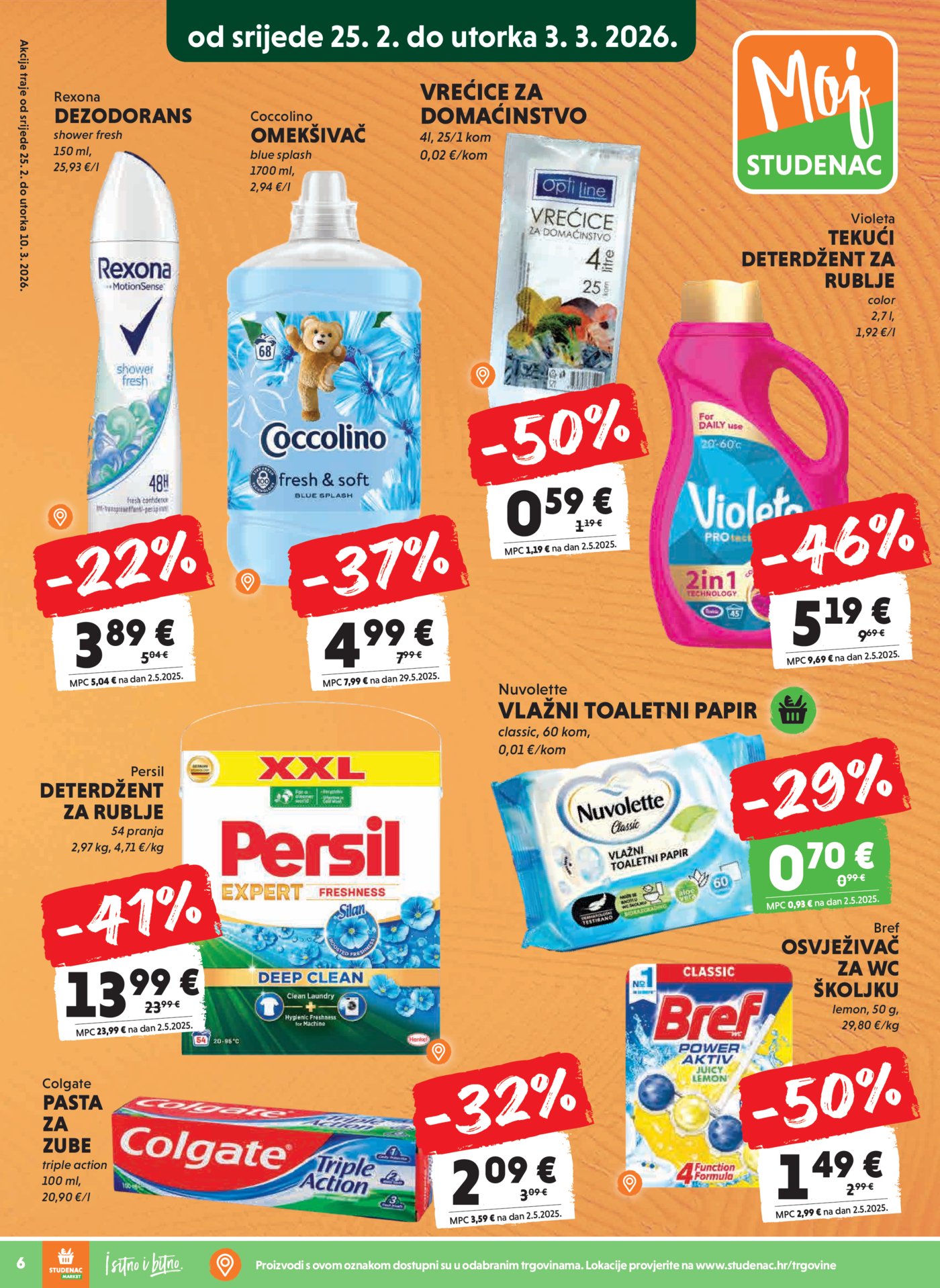 Studenac katalog Moj Studenac 25.02.-03.03.2026.