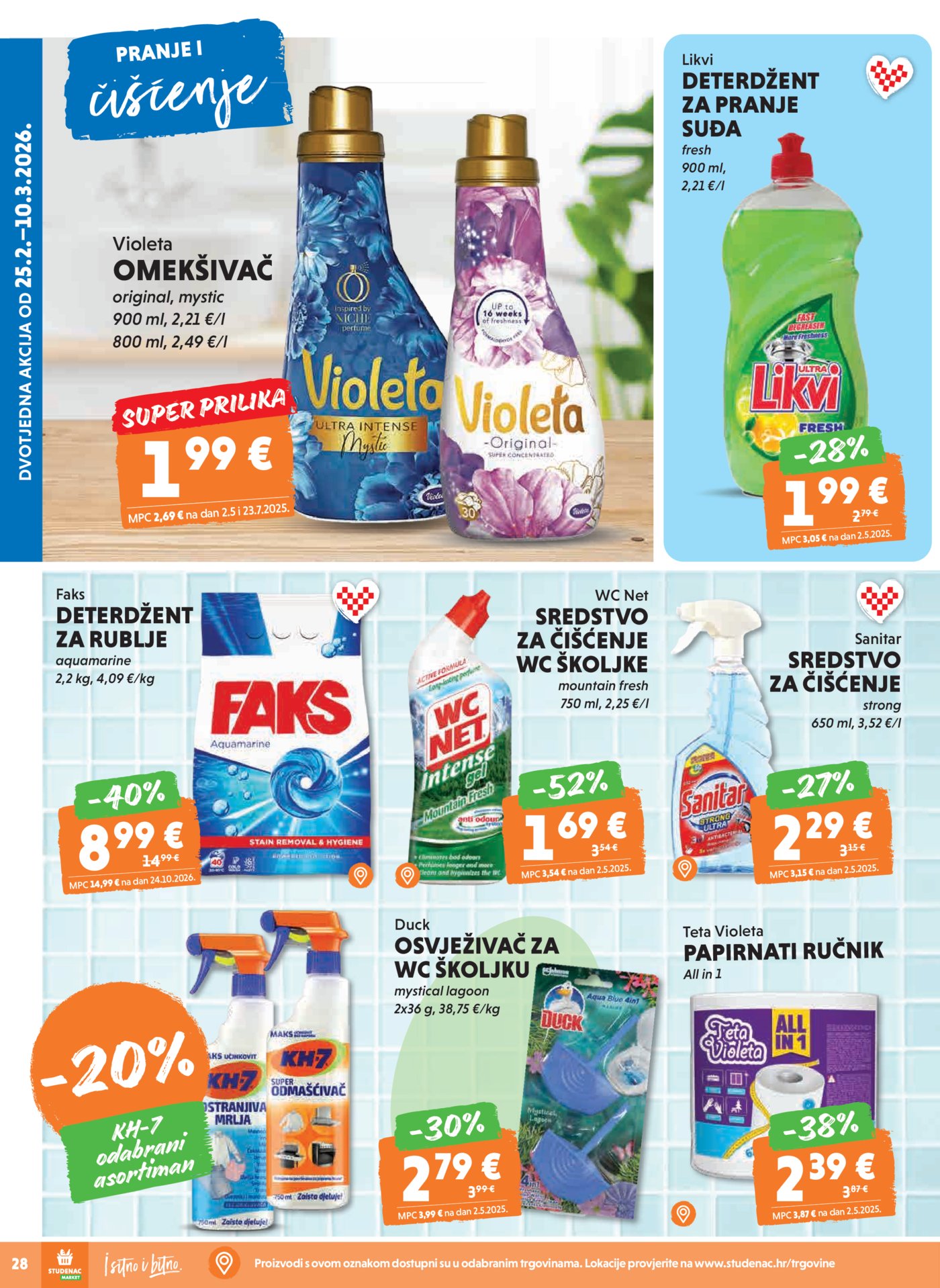 Studenac Tjedni katalog 25.02.-03.03.2026.