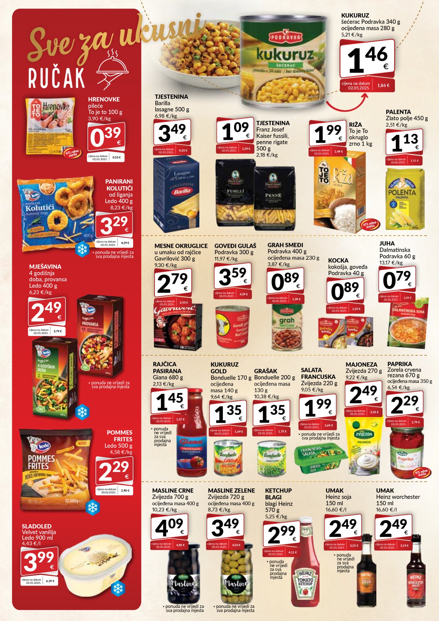 Bakmaz katalog Akcija 25.03.-03.03.2026.