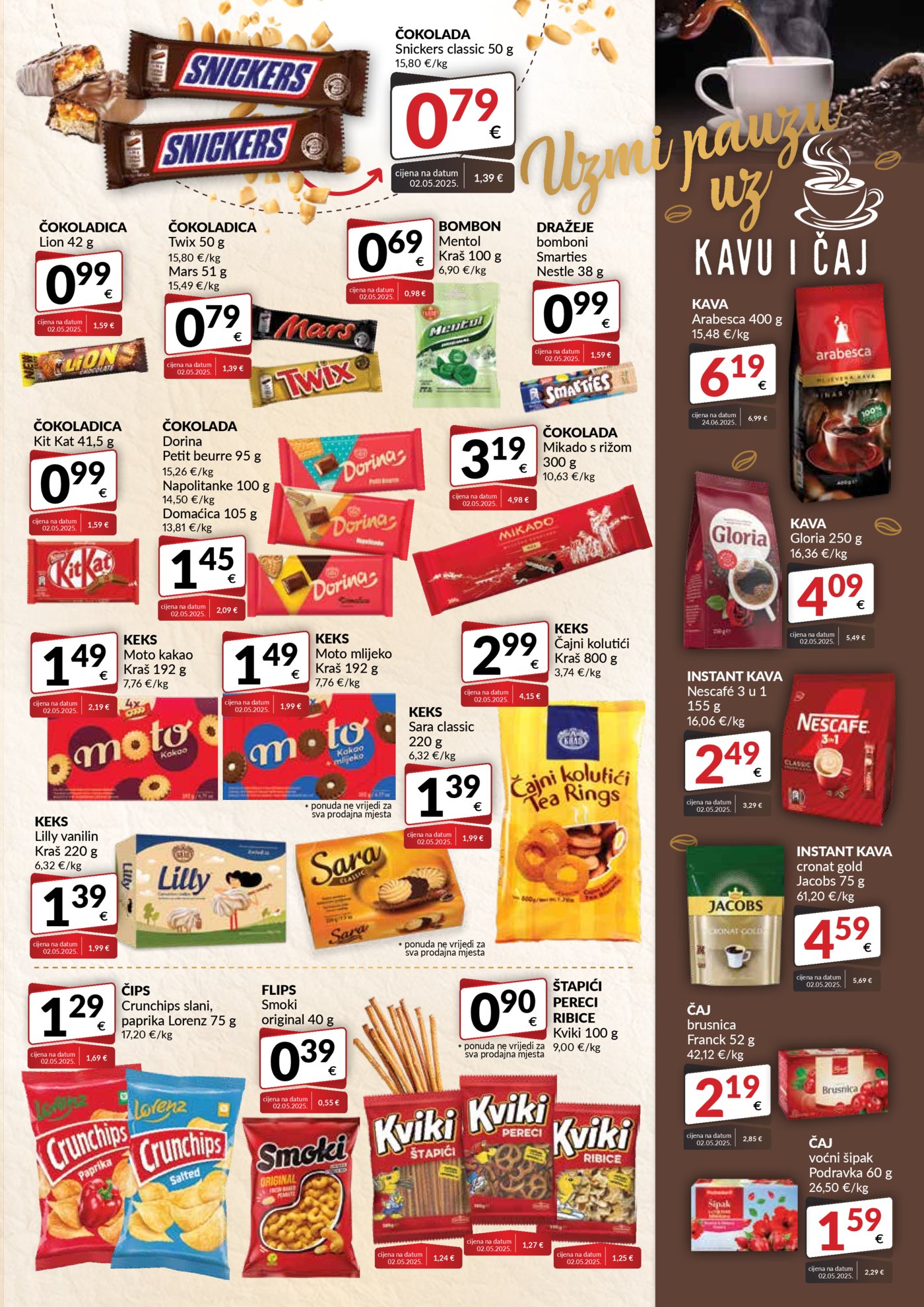 Bakmaz katalog Akcija 25.03.-03.03.2026.
