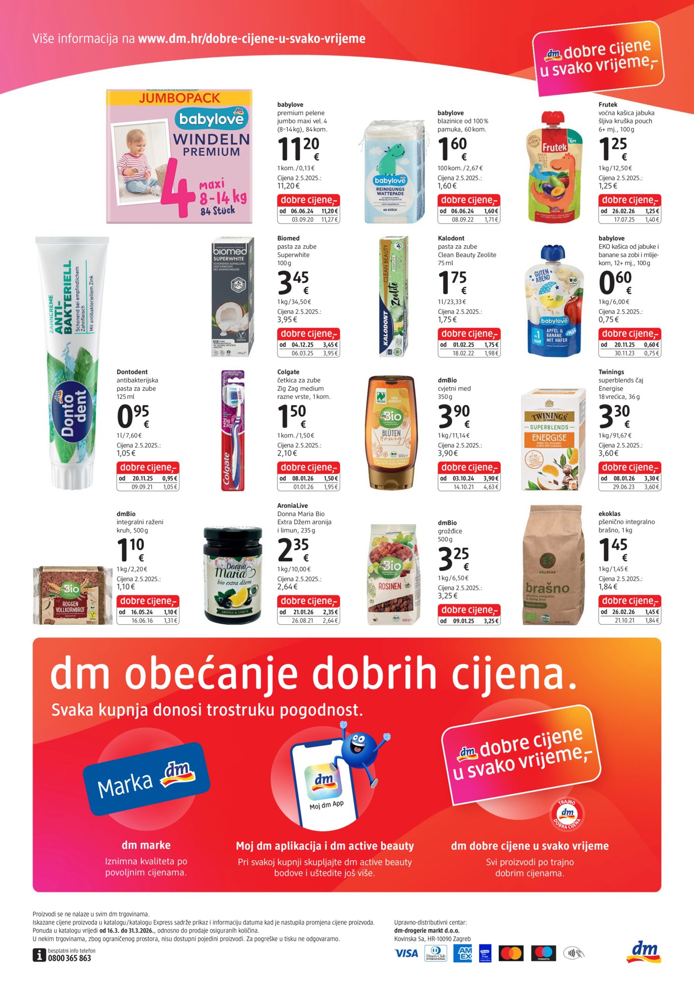 dm katalog Akcija 16.03.-31.03.2026.