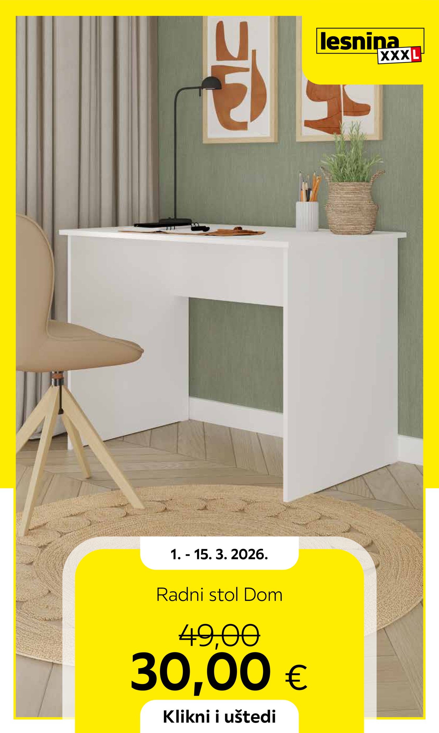 Lesnina katalog Akcija 01.03.-15.03.2026.