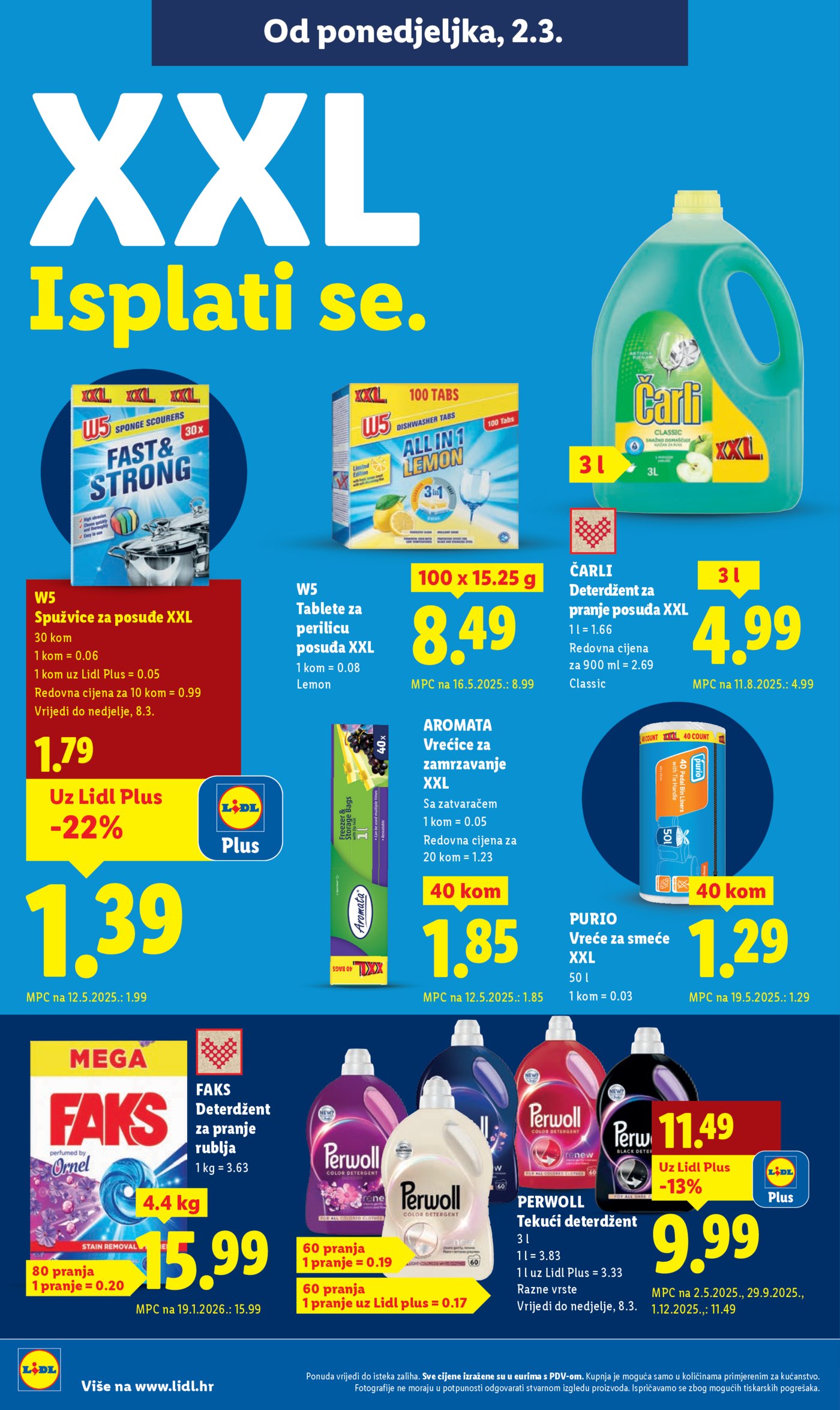 Lidl Super ponuda od ponedjeljka 02.03.-08.03.2026.
