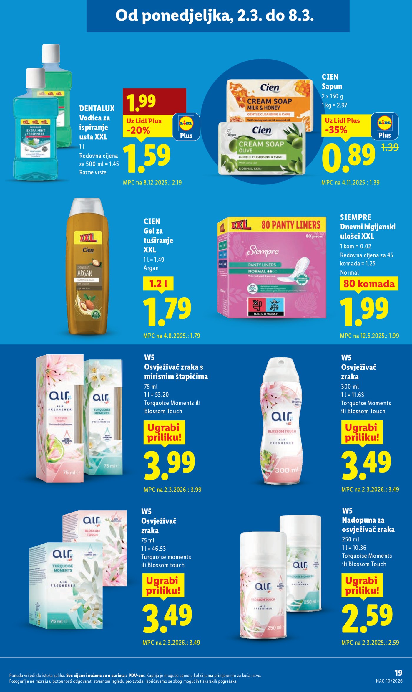Lidl Super ponuda od ponedjeljka 02.03.-08.03.2026.