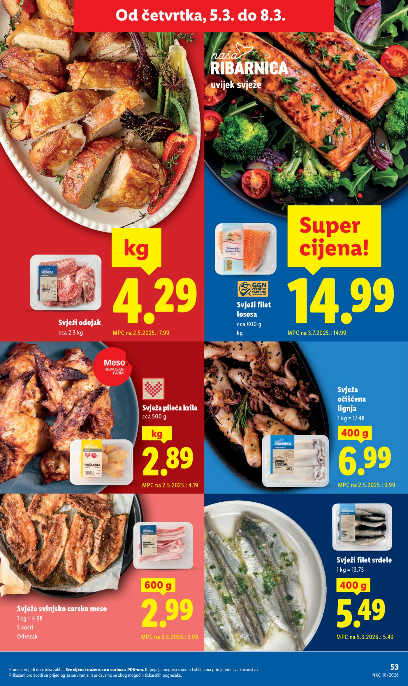 Lidl Super ponuda od ponedjeljka 02.03.-08.03.2026.